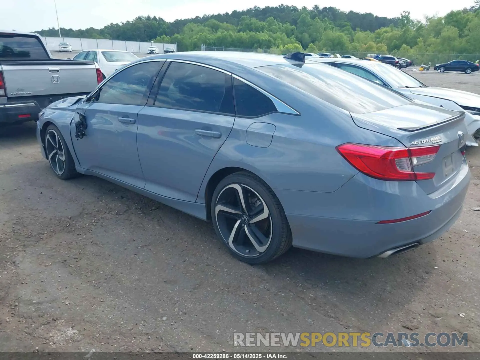 3 Photograph of a damaged car 1HGCV1F4XNA069392 HONDA ACCORD 2022
