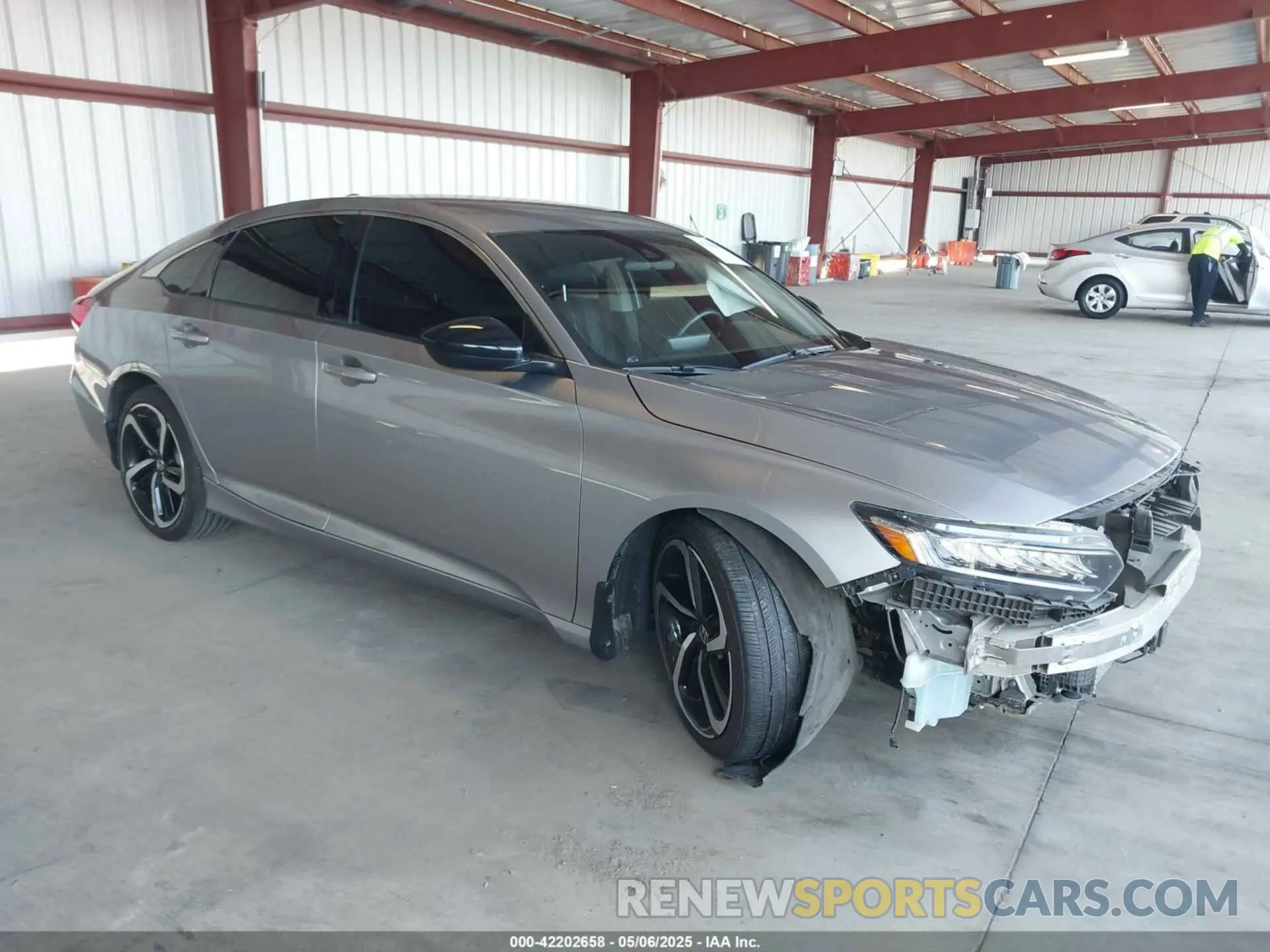 1 Photograph of a damaged car 1HGCV1F4XNA071448 HONDA ACCORD 2022