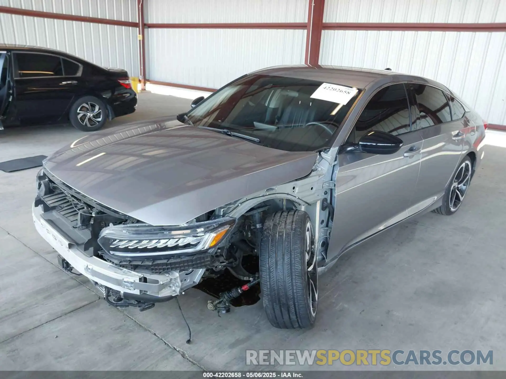 2 Photograph of a damaged car 1HGCV1F4XNA071448 HONDA ACCORD 2022