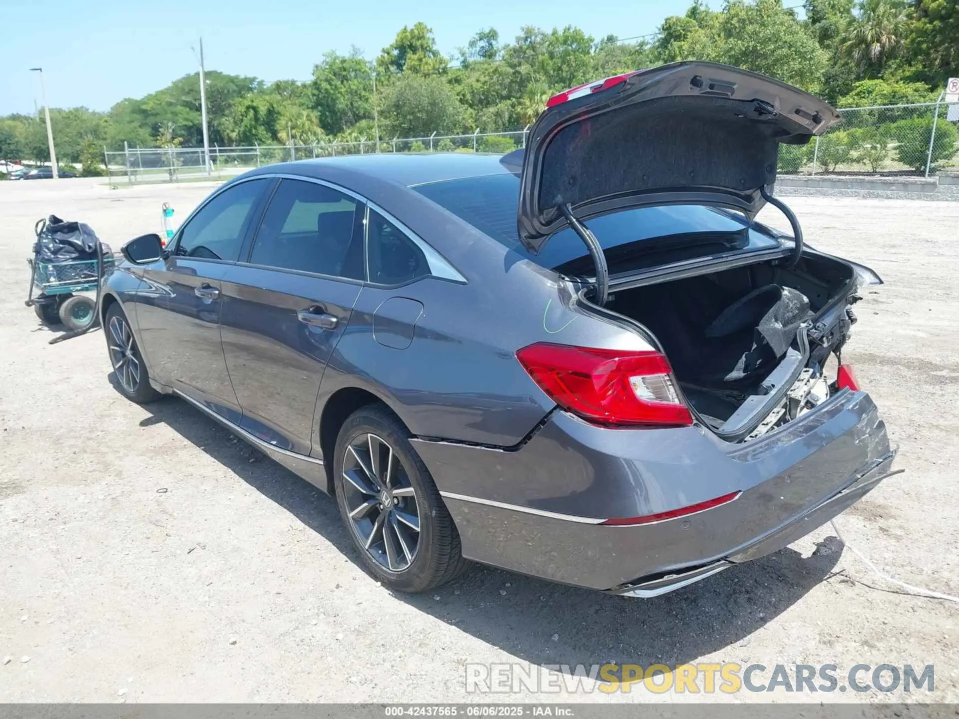 3 Photograph of a damaged car 1HGCV1F51NA071654 HONDA ACCORD 2022