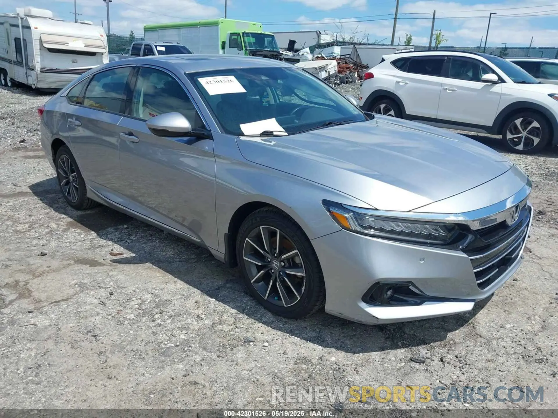 1 Photograph of a damaged car 1HGCV1F52NA027694 HONDA ACCORD 2022