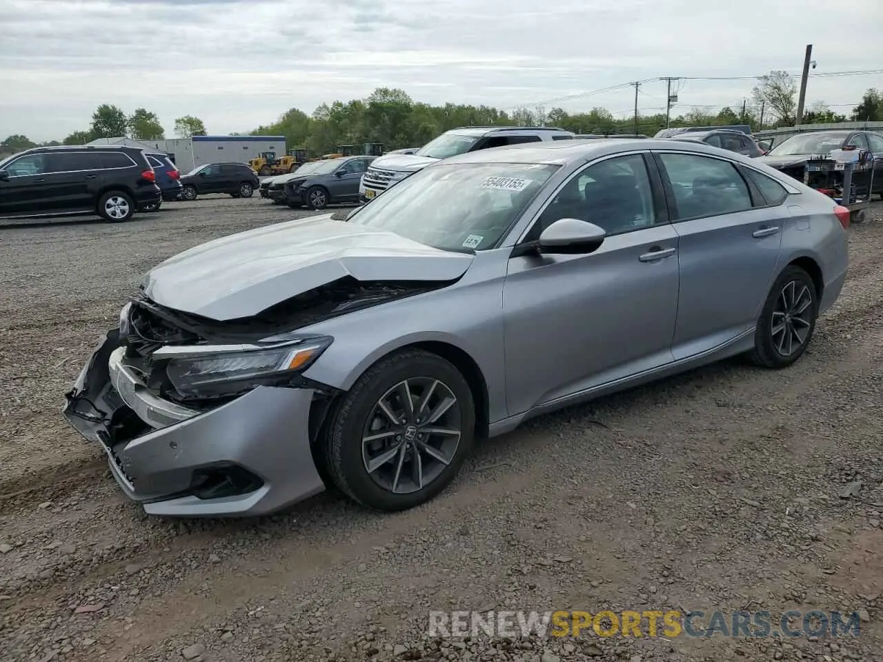 1 Photograph of a damaged car 1HGCV1F53NA009334 HONDA ACCORD 2022