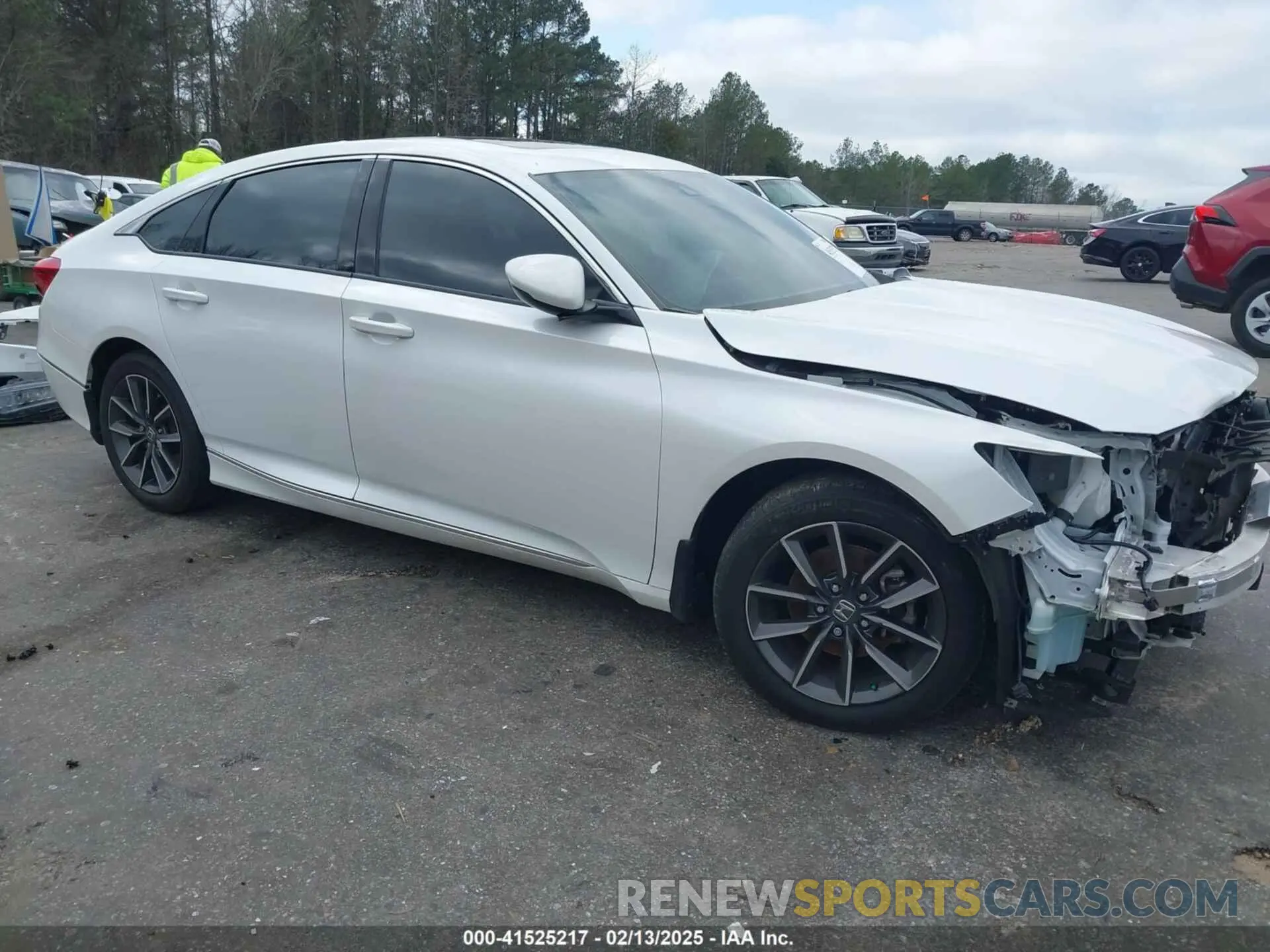 1 Photograph of a damaged car 1HGCV1F53NA025162 HONDA ACCORD 2022