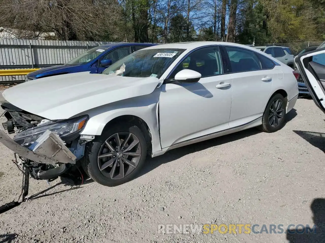 1 Photograph of a damaged car 1HGCV1F54NA014803 HONDA ACCORD 2022
