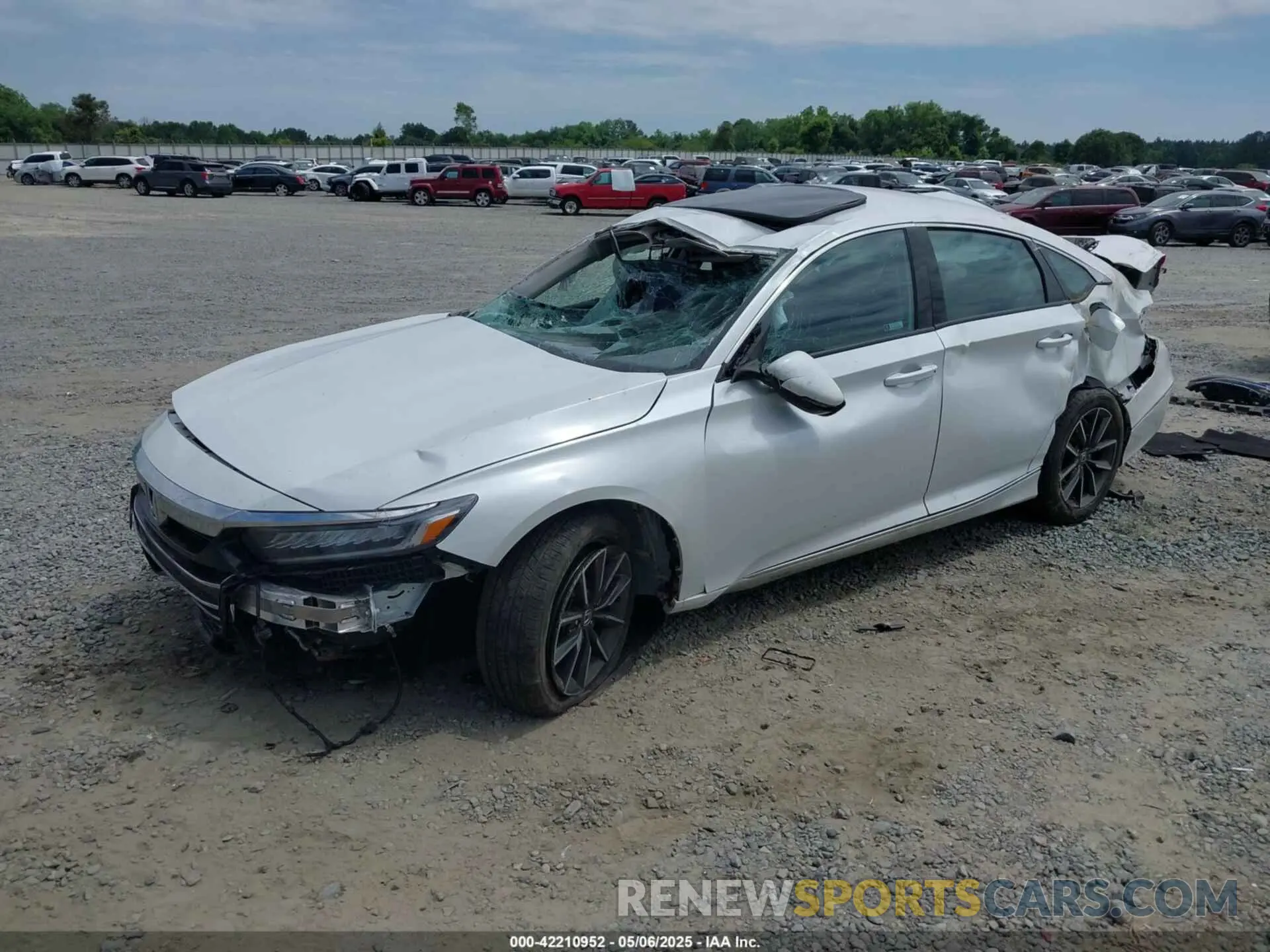 2 Photograph of a damaged car 1HGCV1F57NA055071 HONDA ACCORD 2022