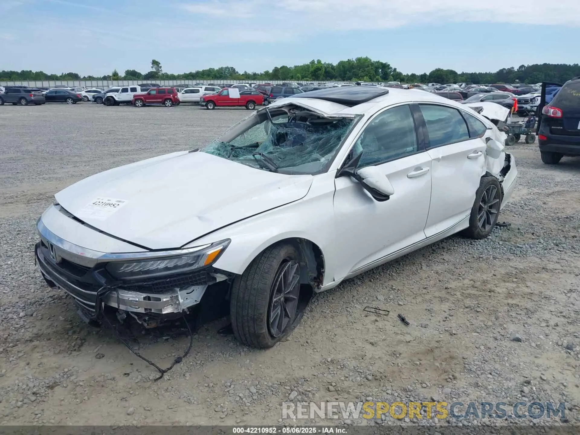 6 Photograph of a damaged car 1HGCV1F57NA055071 HONDA ACCORD 2022