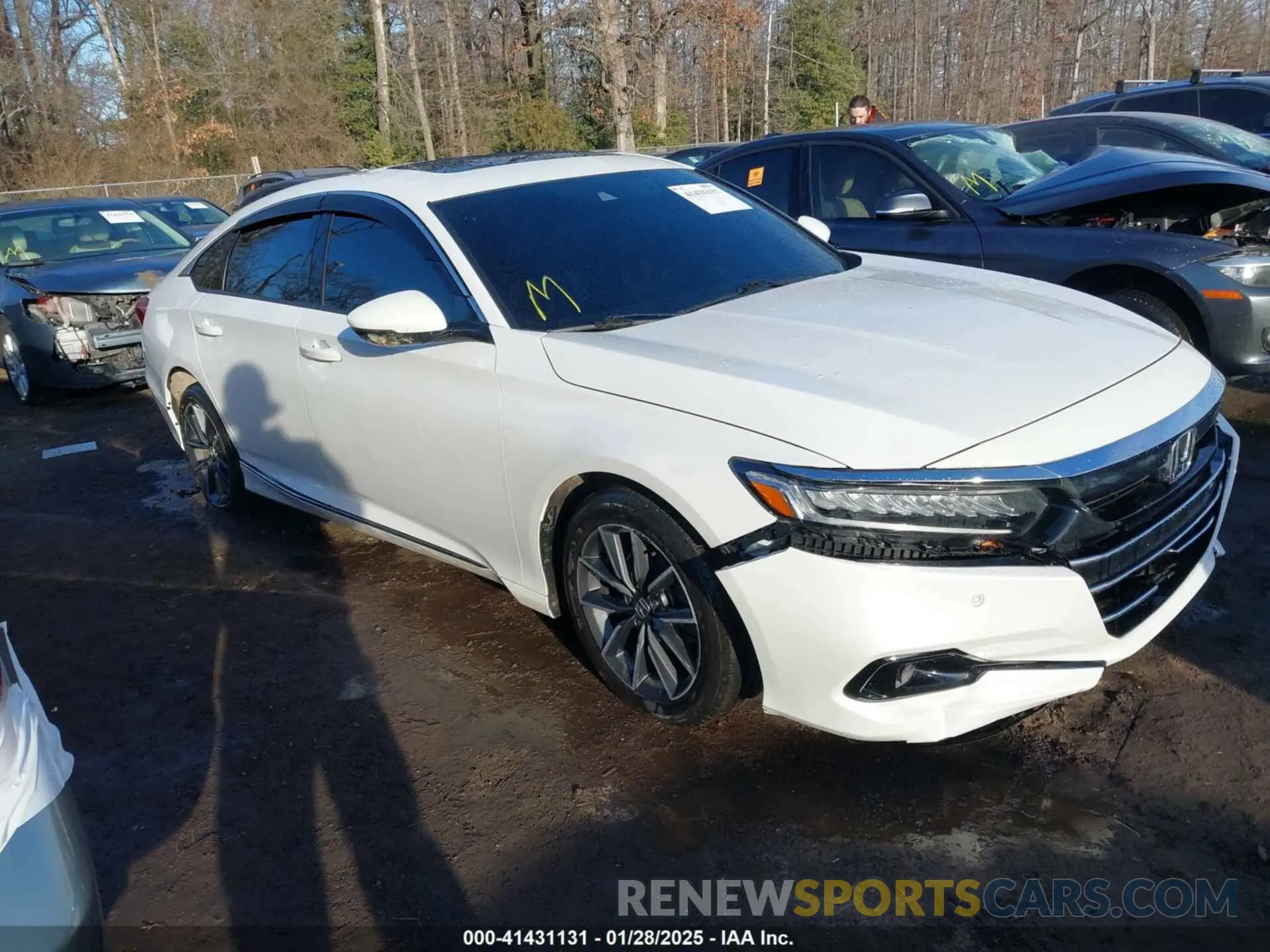 1 Photograph of a damaged car 1HGCV1F58NA040949 HONDA ACCORD 2022