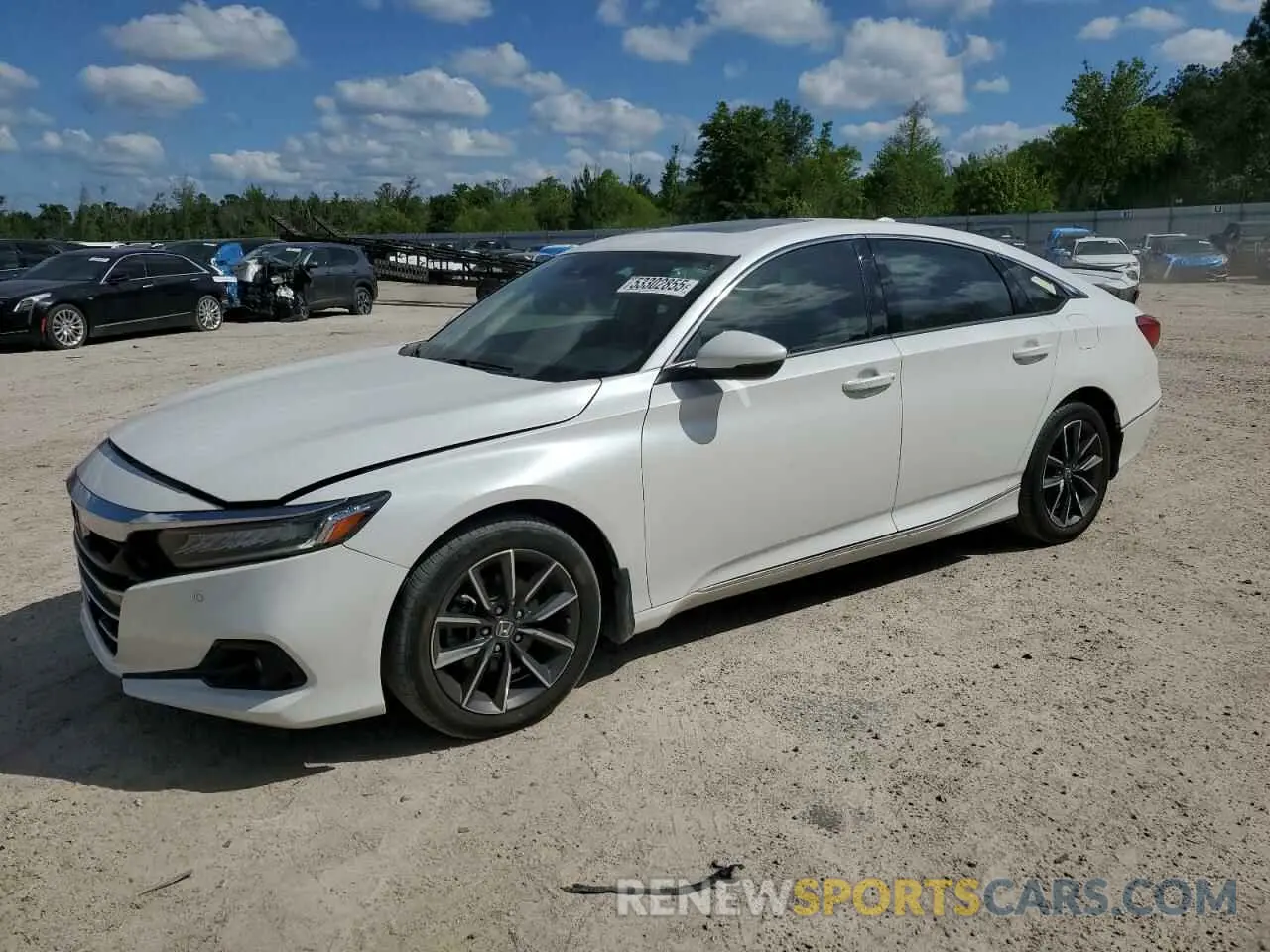 1 Photograph of a damaged car 1HGCV1F59NA057792 HONDA ACCORD 2022
