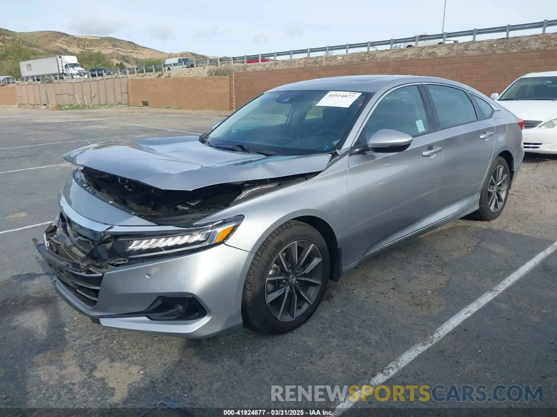 2 Photograph of a damaged car 1HGCV1F5XNA041987 HONDA ACCORD 2022