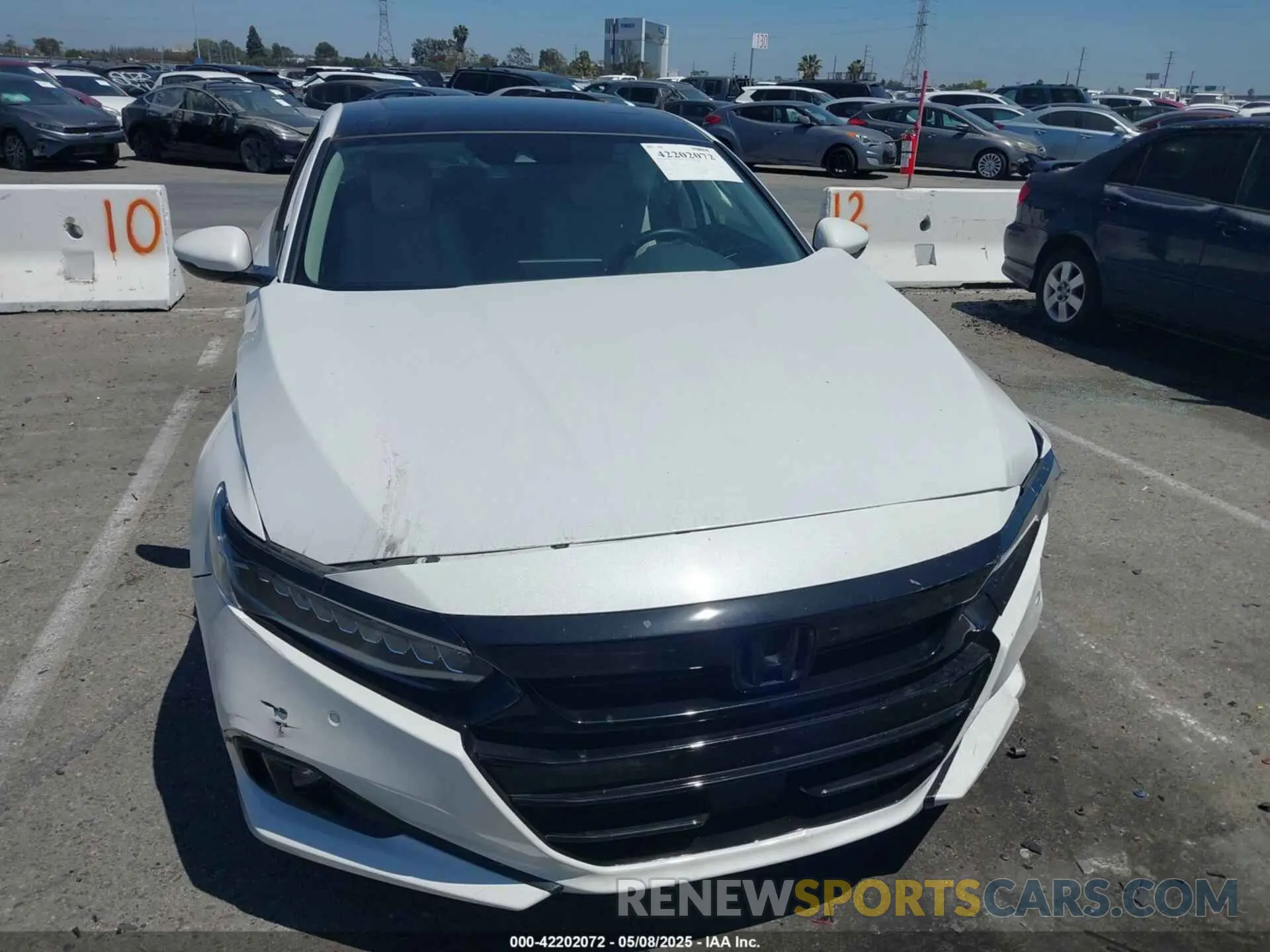 12 Photograph of a damaged car 1HGCV1F5XNA074133 HONDA ACCORD 2022