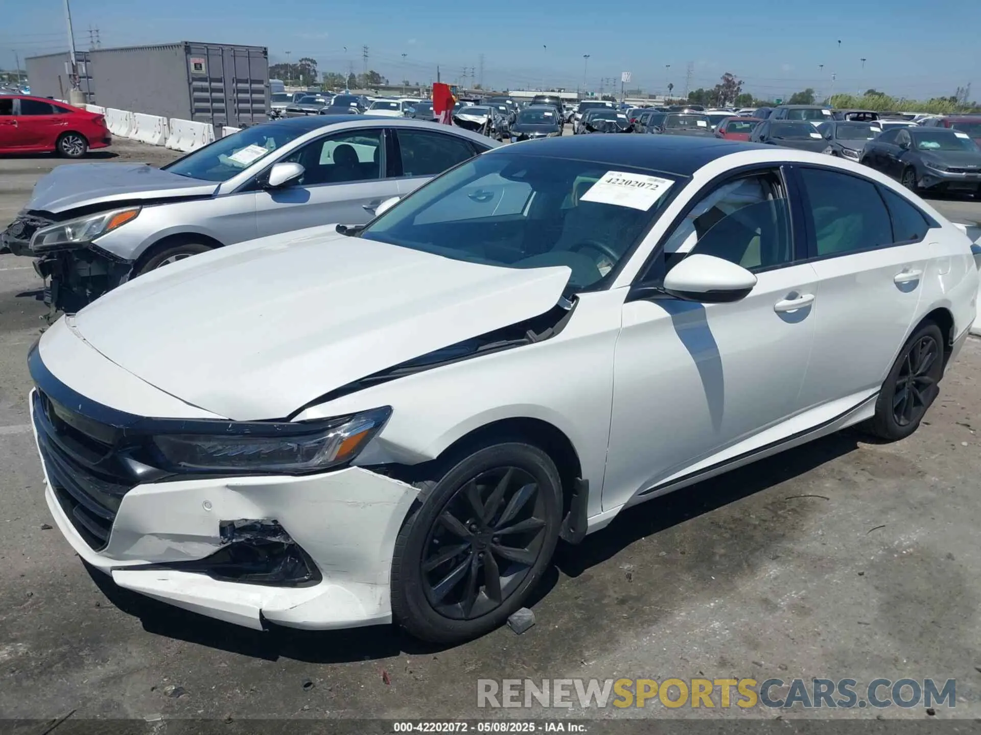 2 Photograph of a damaged car 1HGCV1F5XNA074133 HONDA ACCORD 2022