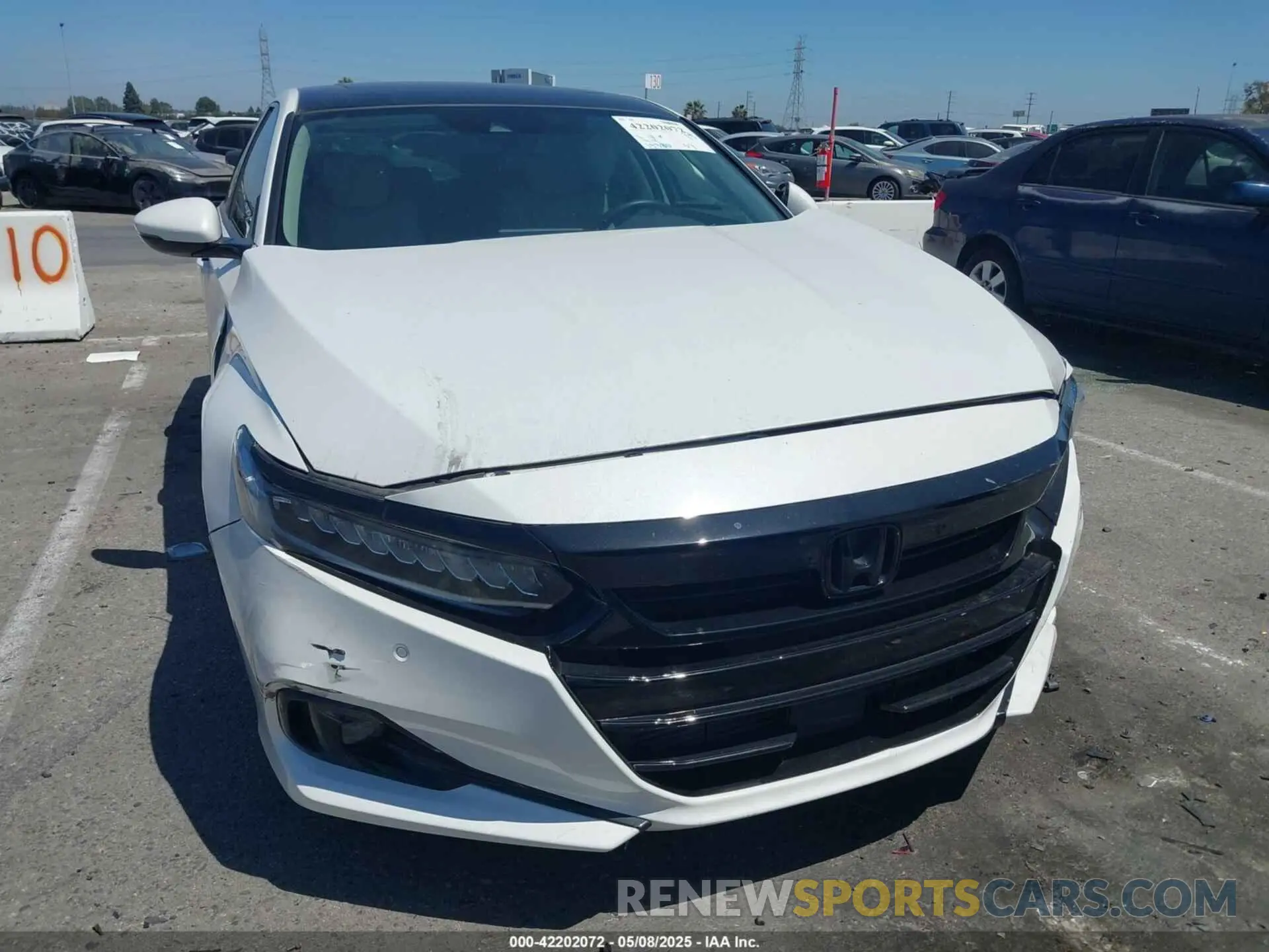 6 Photograph of a damaged car 1HGCV1F5XNA074133 HONDA ACCORD 2022