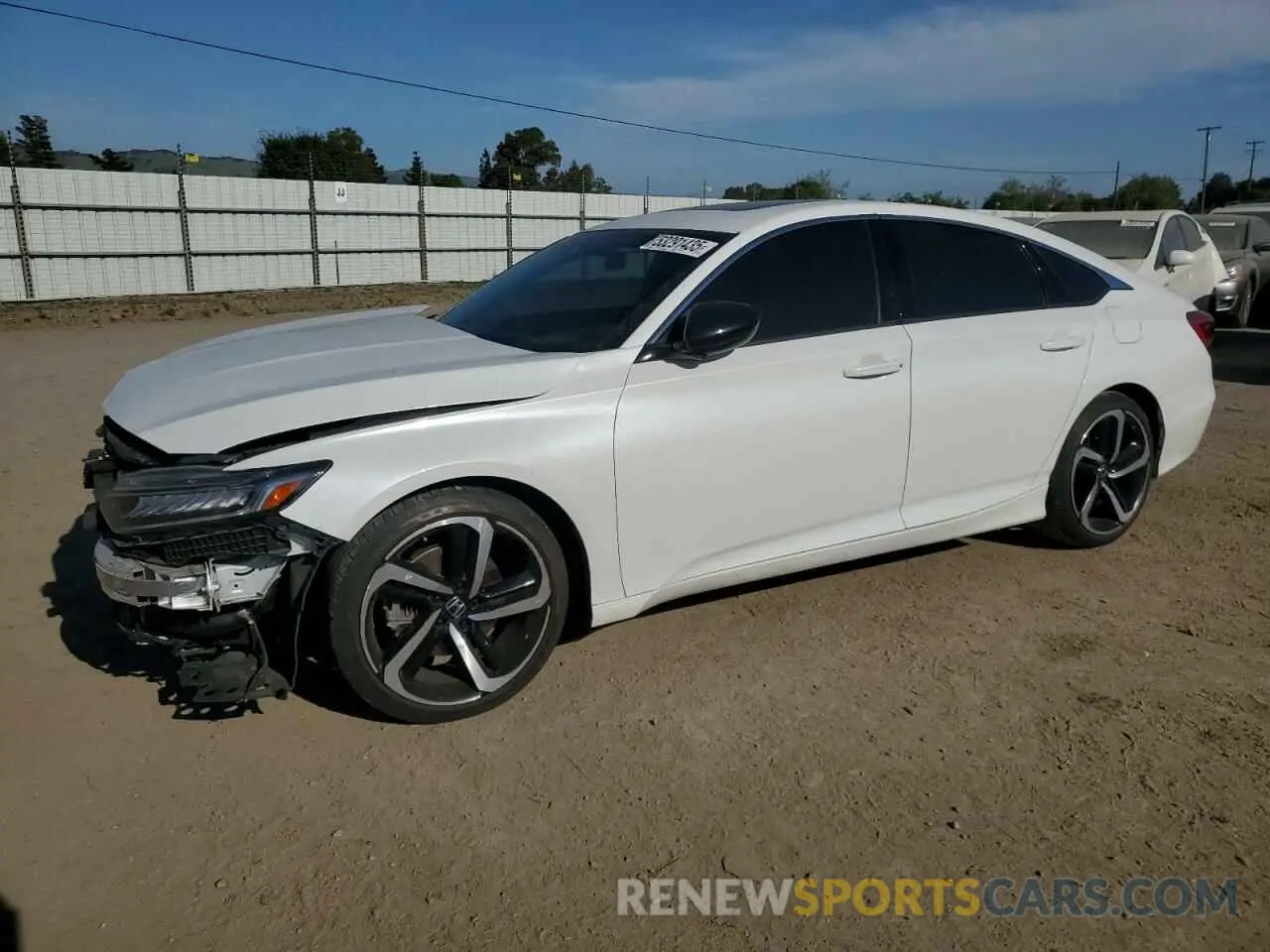 1 Photograph of a damaged car 1HGCV2F30NA003222 HONDA ACCORD 2022
