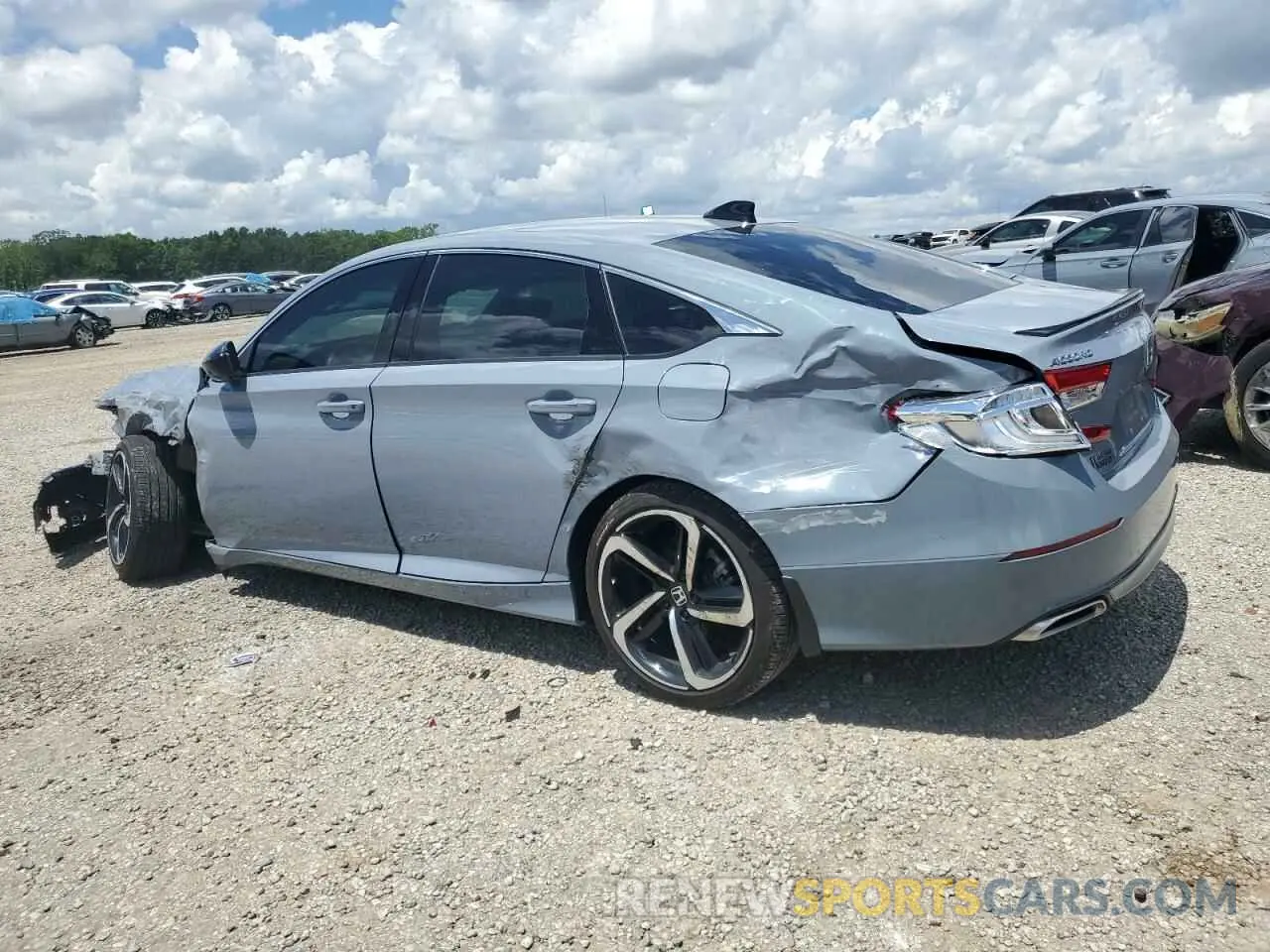 2 Photograph of a damaged car 1HGCV2F30NA019081 HONDA ACCORD 2022
