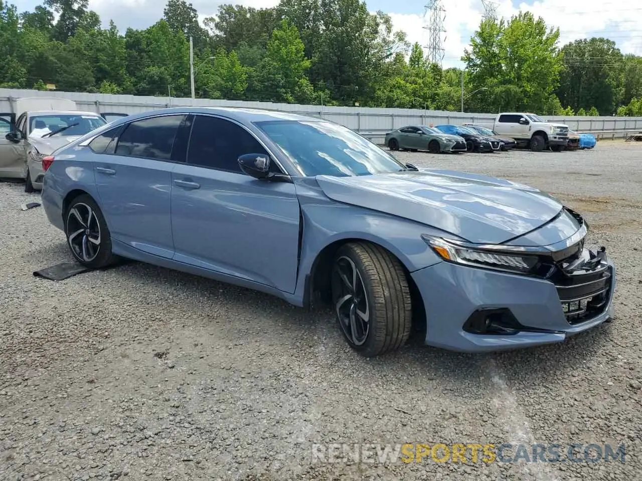4 Photograph of a damaged car 1HGCV2F30NA019081 HONDA ACCORD 2022