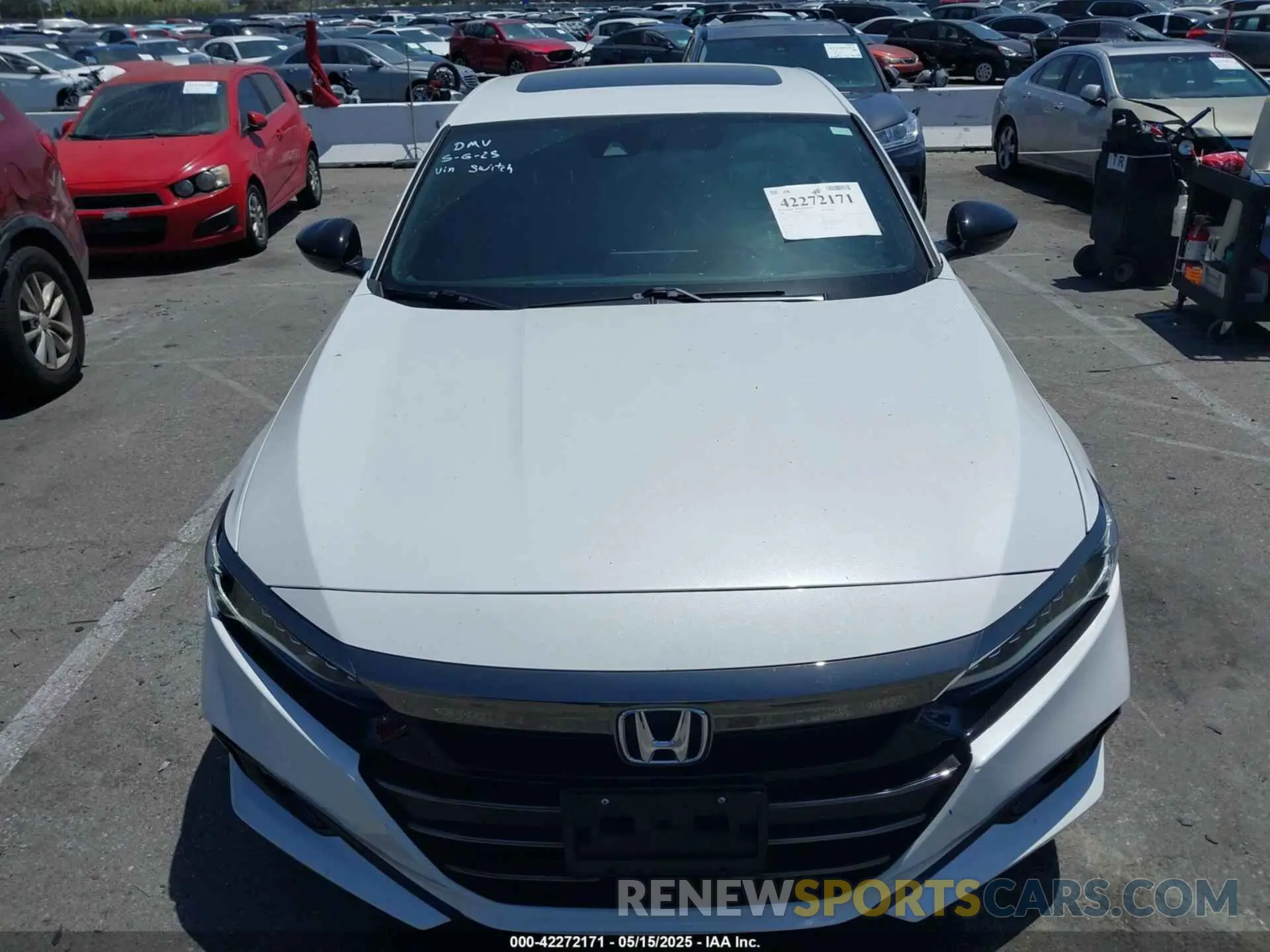 6 Photograph of a damaged car 1HGCV2F30NA022577 HONDA ACCORD 2022