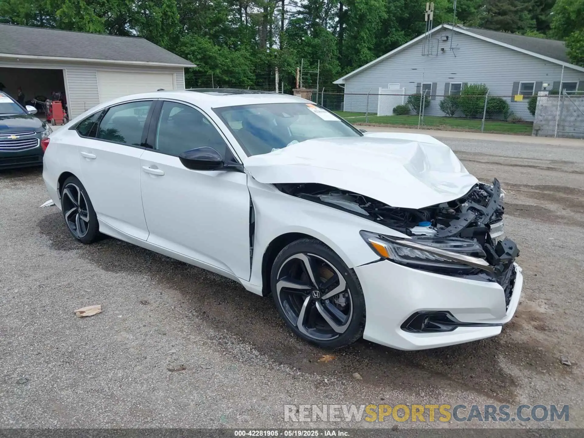 1 Photograph of a damaged car 1HGCV2F30NA024071 HONDA ACCORD 2022