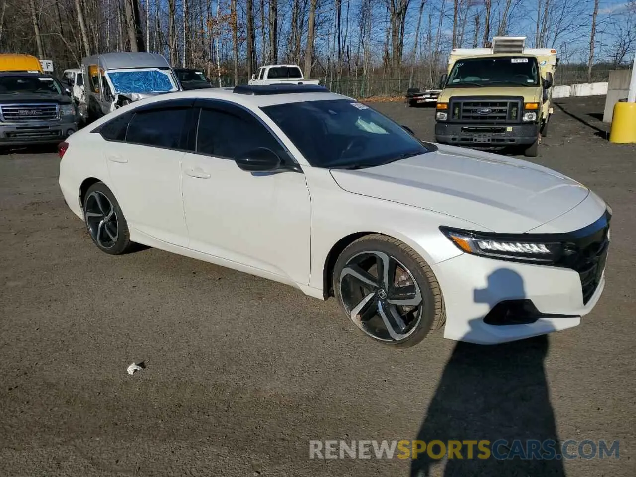 4 Photograph of a damaged car 1HGCV2F31NA006758 HONDA ACCORD 2022