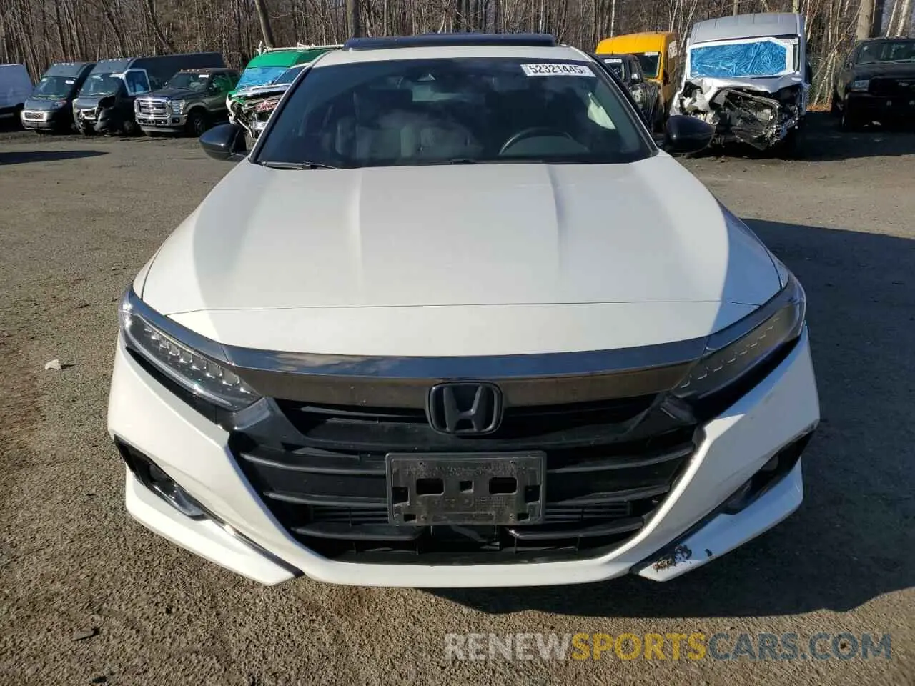 5 Photograph of a damaged car 1HGCV2F31NA006758 HONDA ACCORD 2022