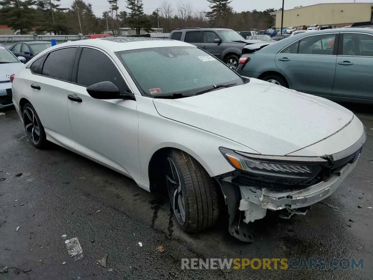 4 Photograph of a damaged car 1HGCV2F31NA007697 HONDA ACCORD 2022