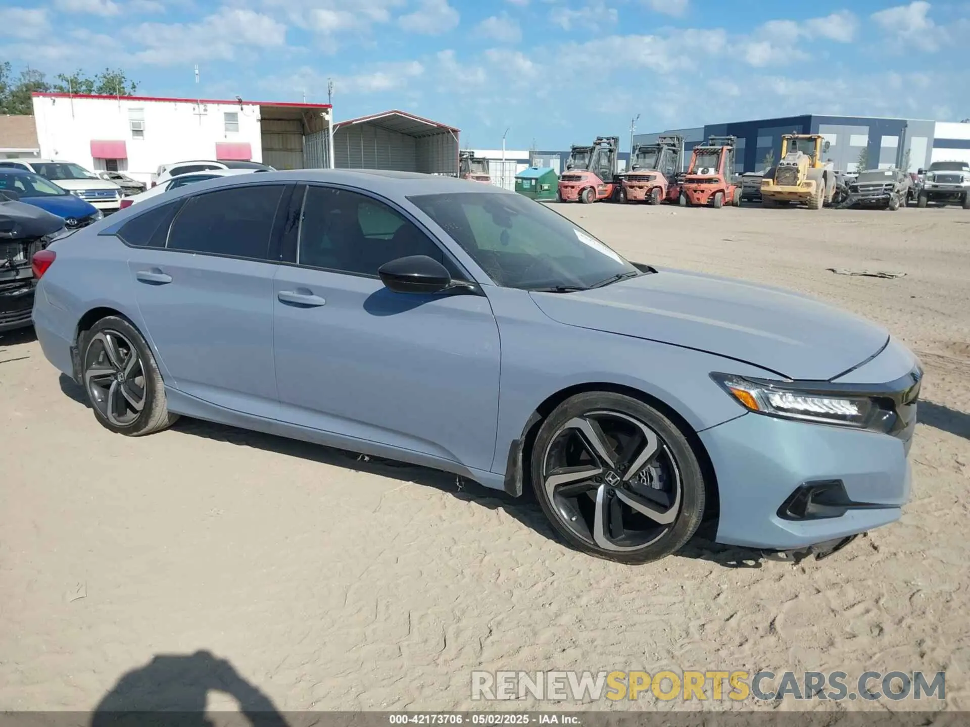 1 Photograph of a damaged car 1HGCV2F31NA009403 HONDA ACCORD 2022