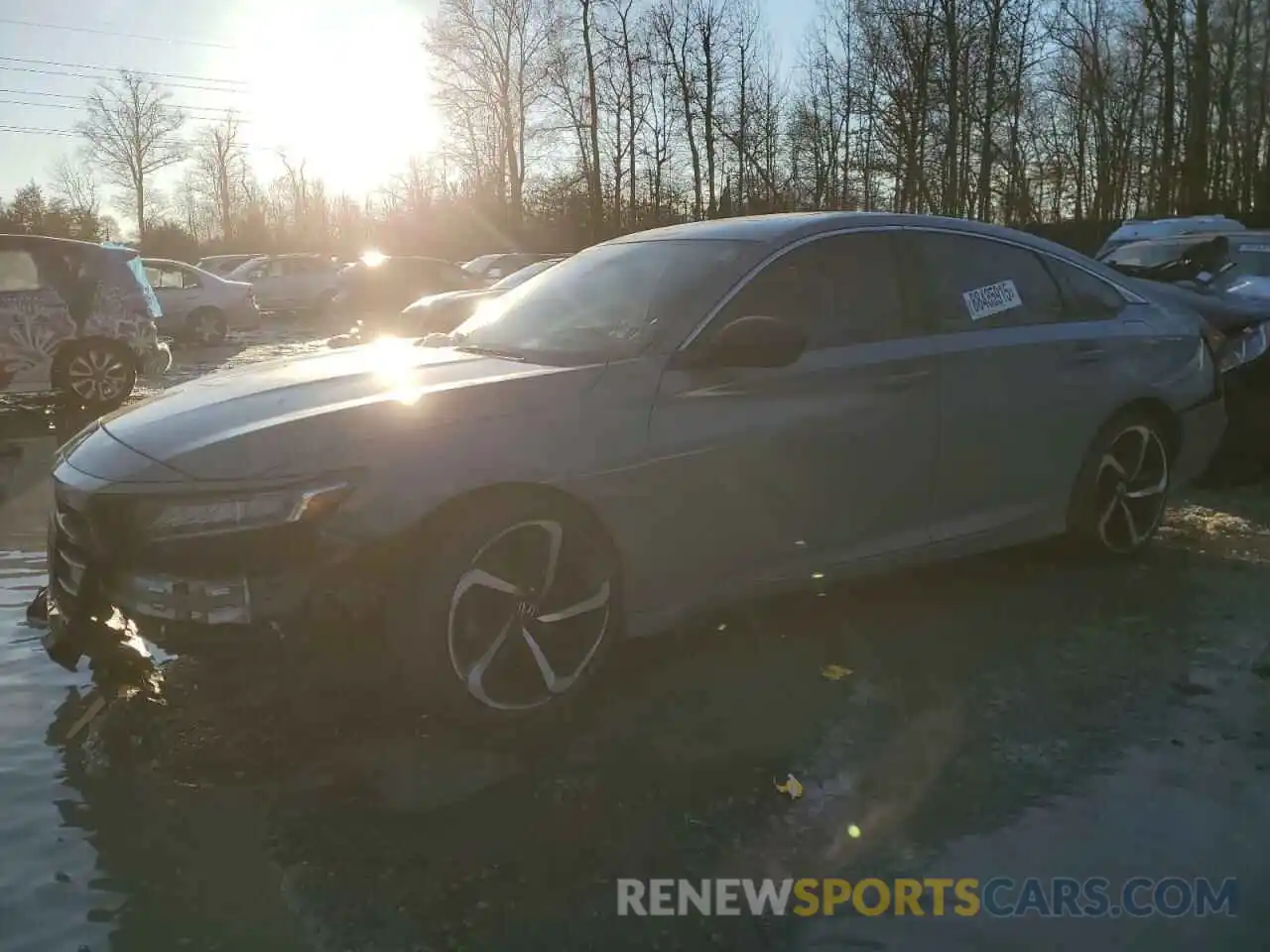 1 Photograph of a damaged car 1HGCV2F31NA017758 HONDA ACCORD 2022