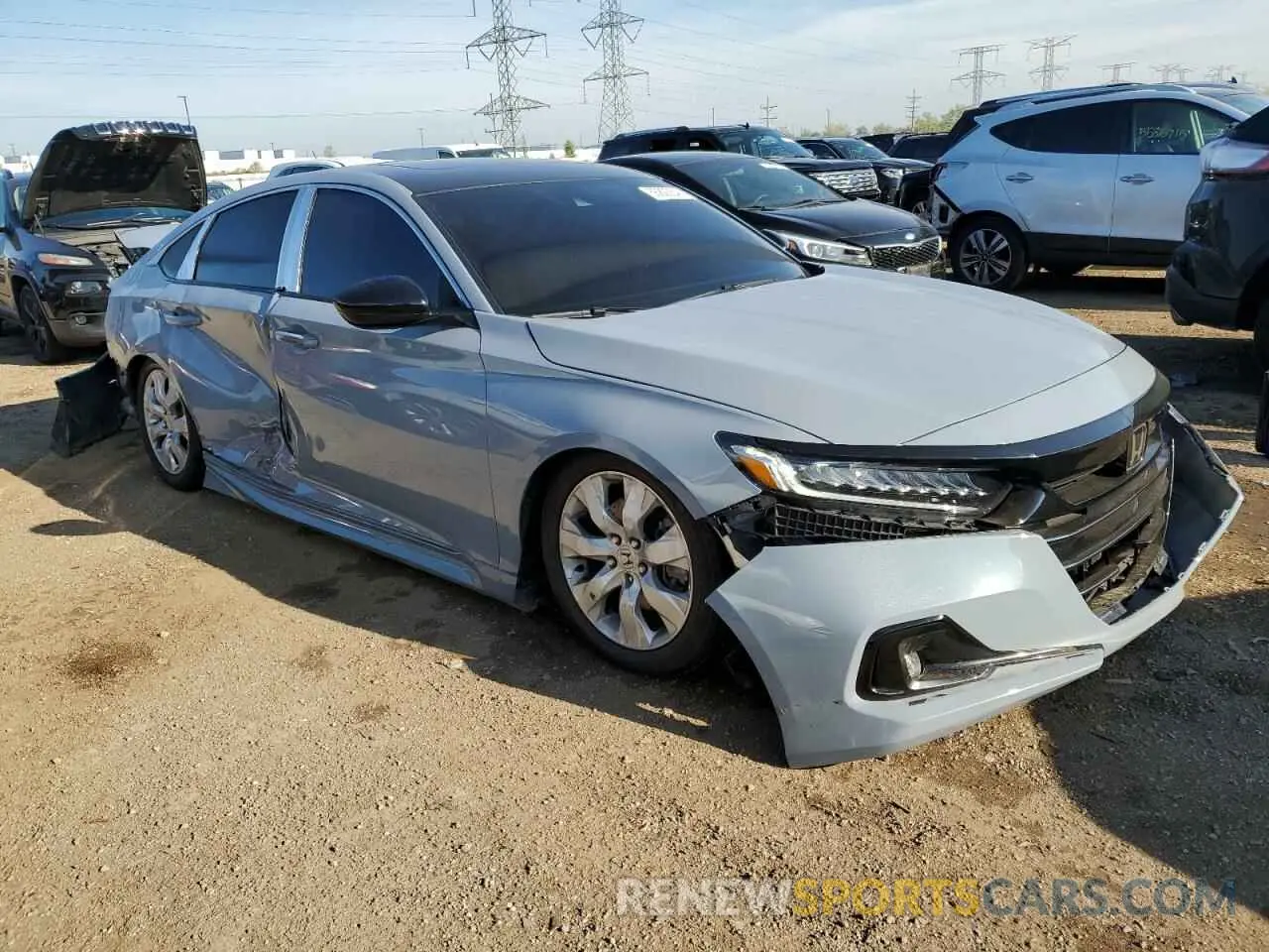 4 Photograph of a damaged car 1HGCV2F31NA021678 HONDA ACCORD 2022