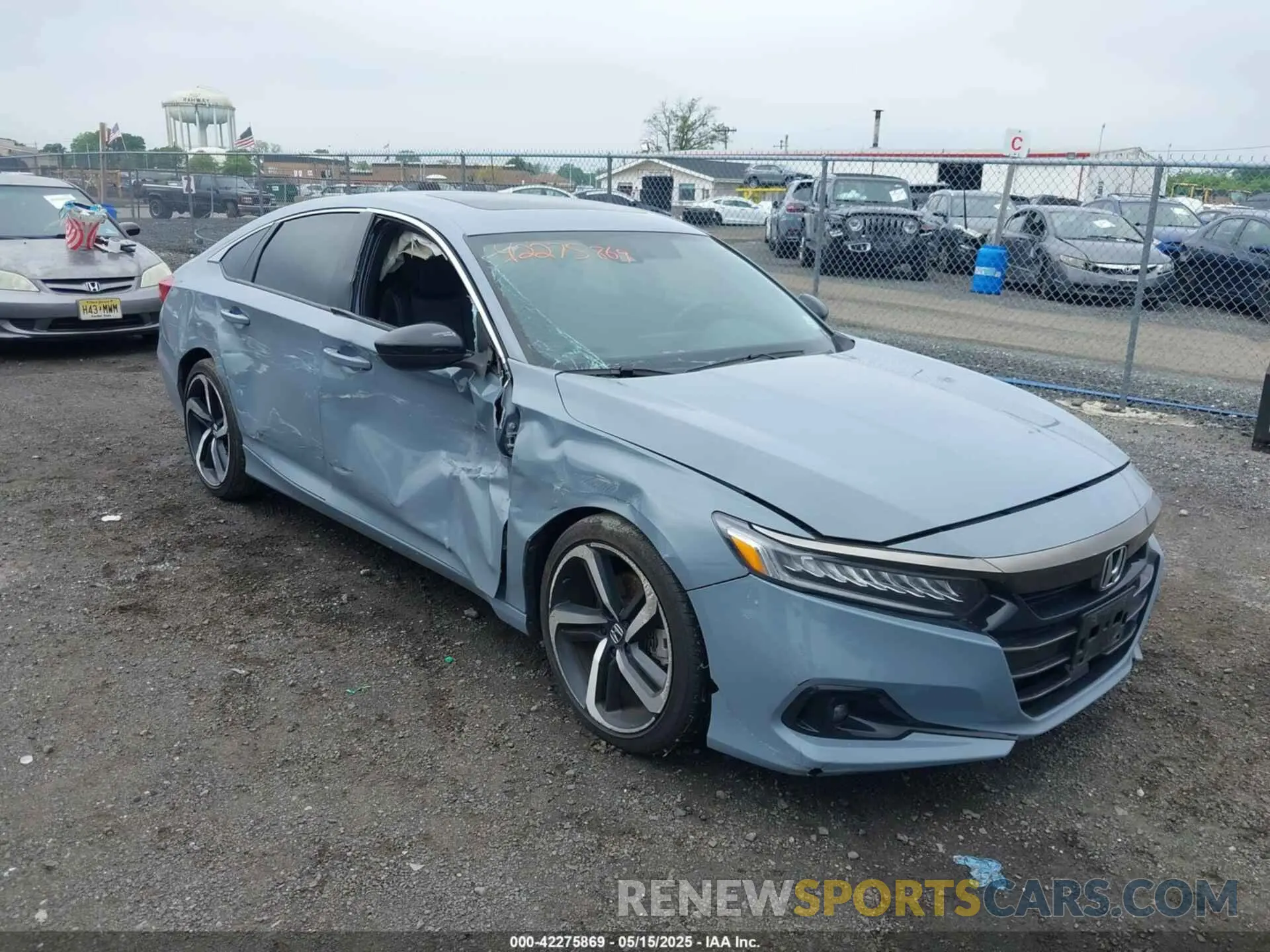 1 Photograph of a damaged car 1HGCV2F31NA024743 HONDA ACCORD 2022