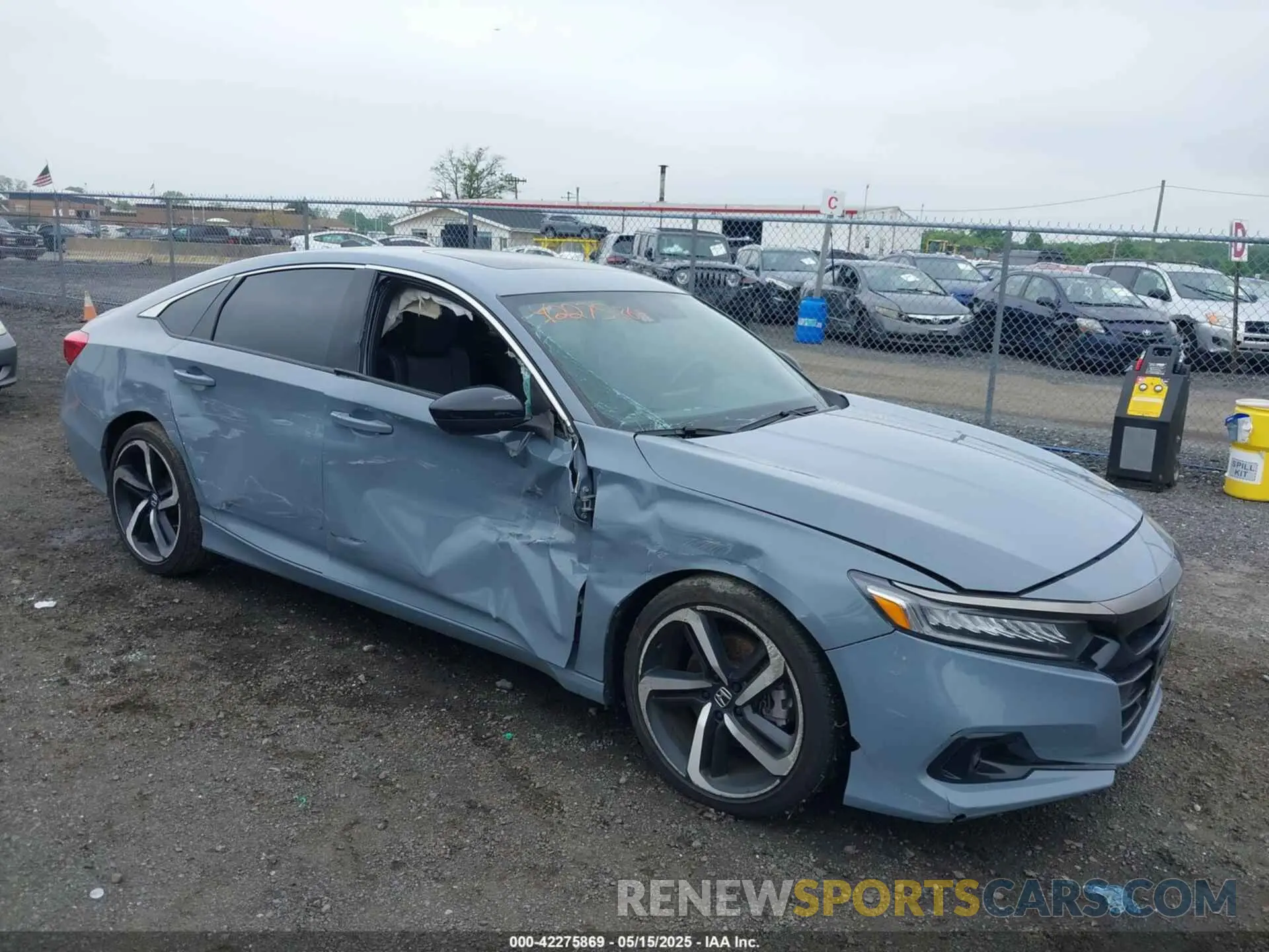 6 Photograph of a damaged car 1HGCV2F31NA024743 HONDA ACCORD 2022