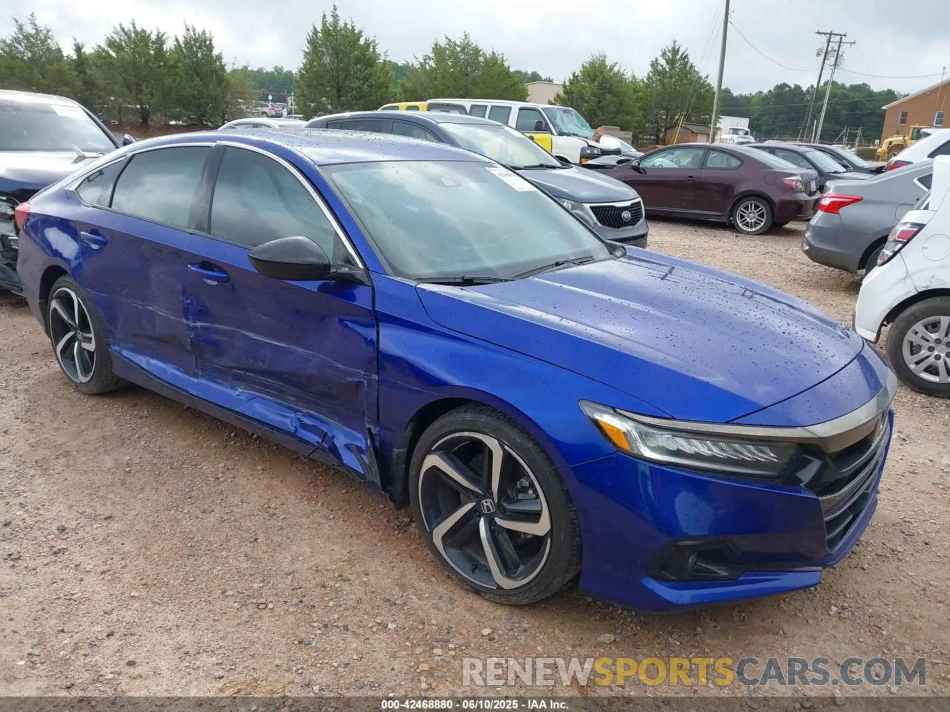 1 Photograph of a damaged car 1HGCV2F32NA003352 HONDA ACCORD 2022