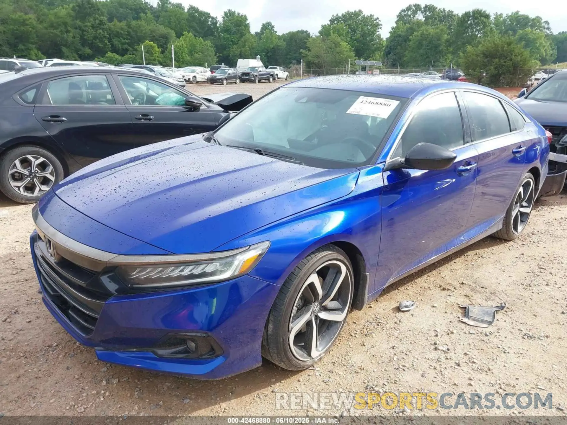 2 Photograph of a damaged car 1HGCV2F32NA003352 HONDA ACCORD 2022
