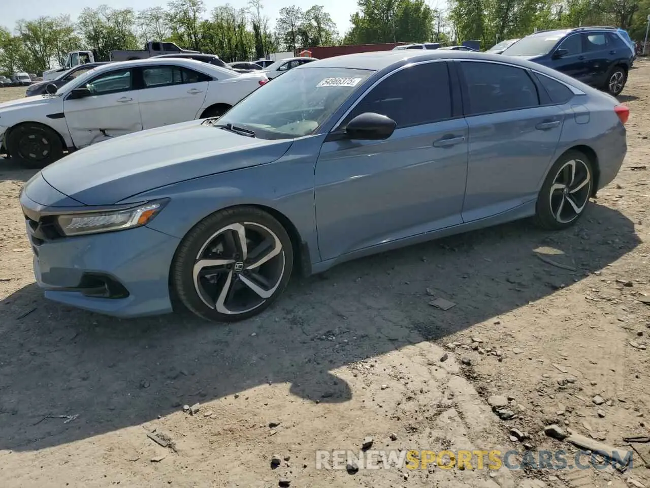 1 Photograph of a damaged car 1HGCV2F32NA003562 HONDA ACCORD 2022