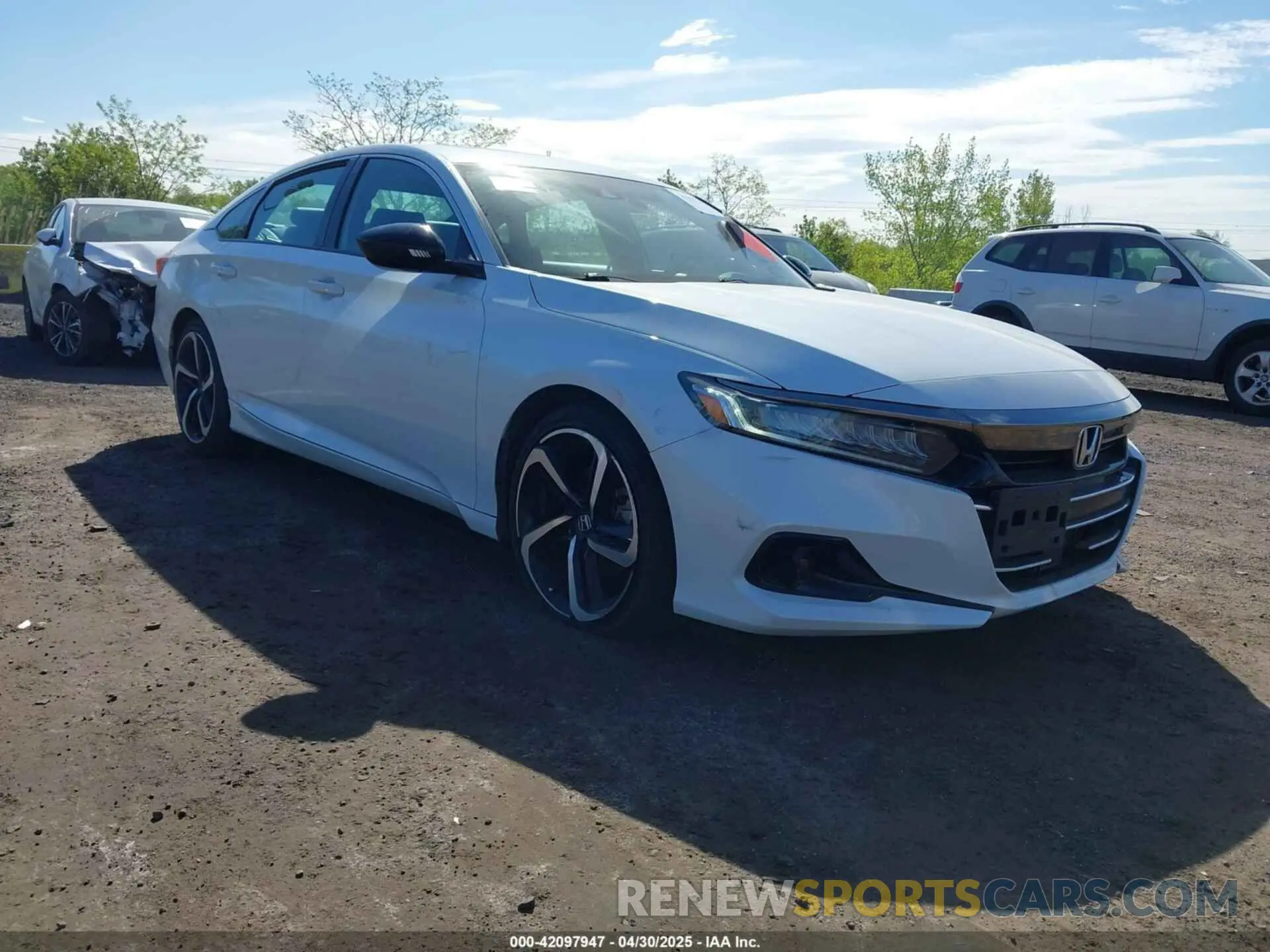 1 Photograph of a damaged car 1HGCV2F33NA020029 HONDA ACCORD 2022