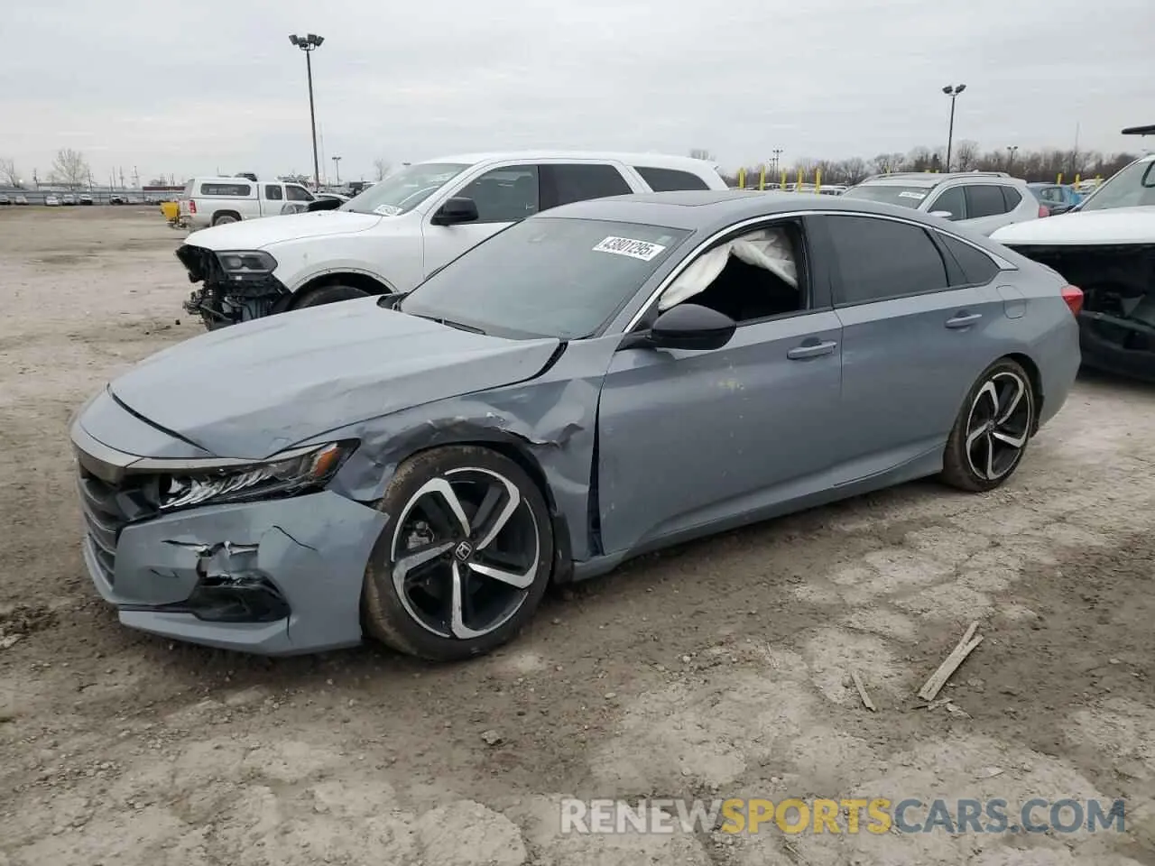 1 Photograph of a damaged car 1HGCV2F34NA004356 HONDA ACCORD 2022