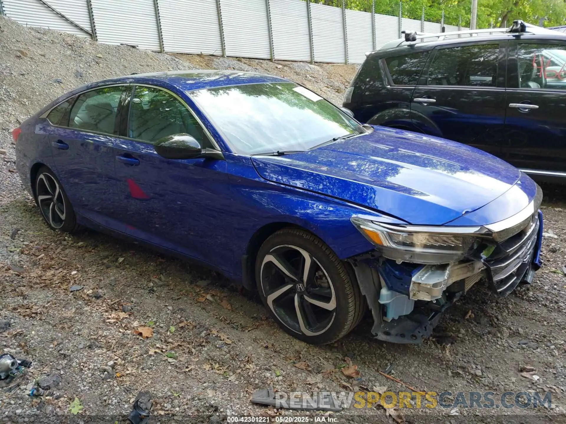 1 Photograph of a damaged car 1HGCV2F34NA007841 HONDA ACCORD 2022