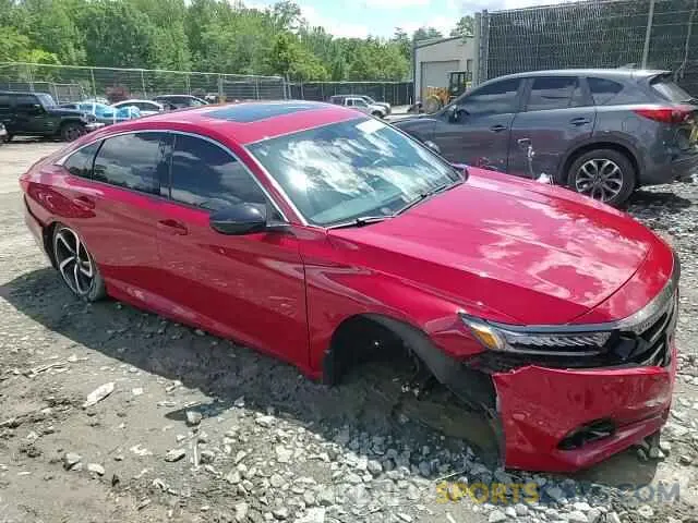 13 Photograph of a damaged car 1HGCV2F34NA011727 HONDA ACCORD 2022