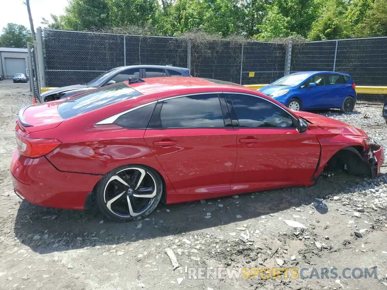 3 Photograph of a damaged car 1HGCV2F34NA011727 HONDA ACCORD 2022
