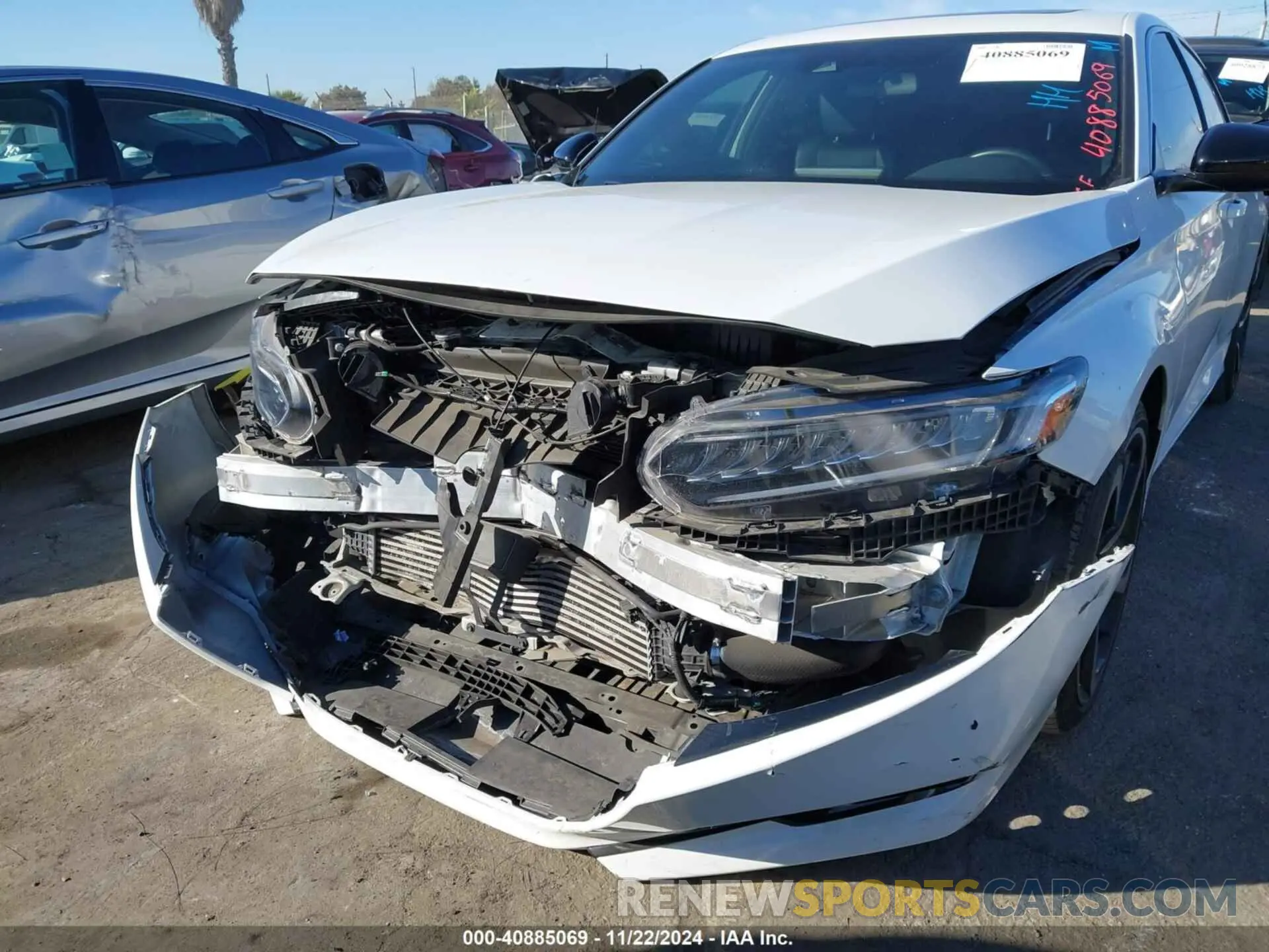 6 Photograph of a damaged car 1HGCV2F34NA019309 HONDA ACCORD 2022