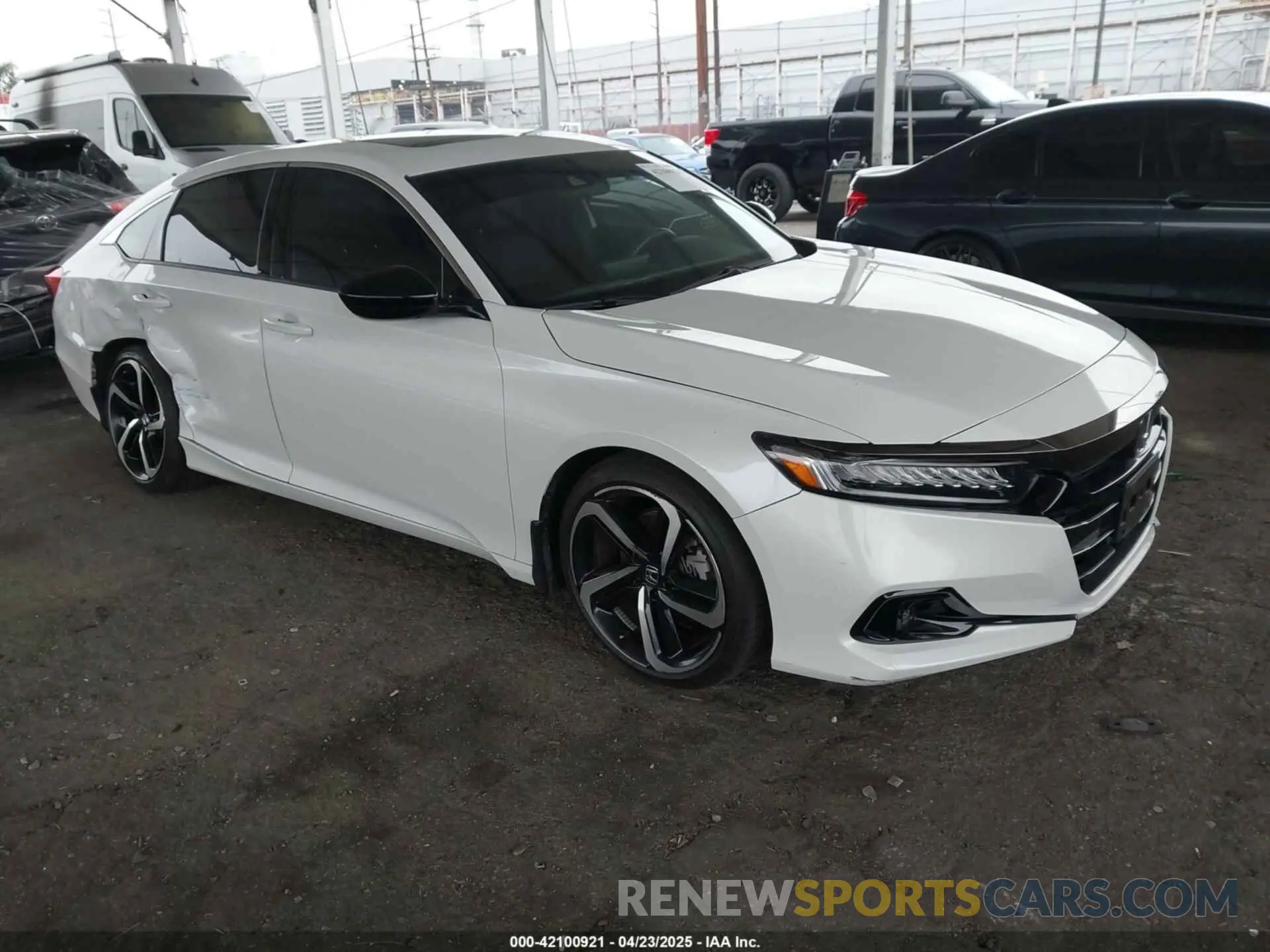 1 Photograph of a damaged car 1HGCV2F34NA024414 HONDA ACCORD 2022