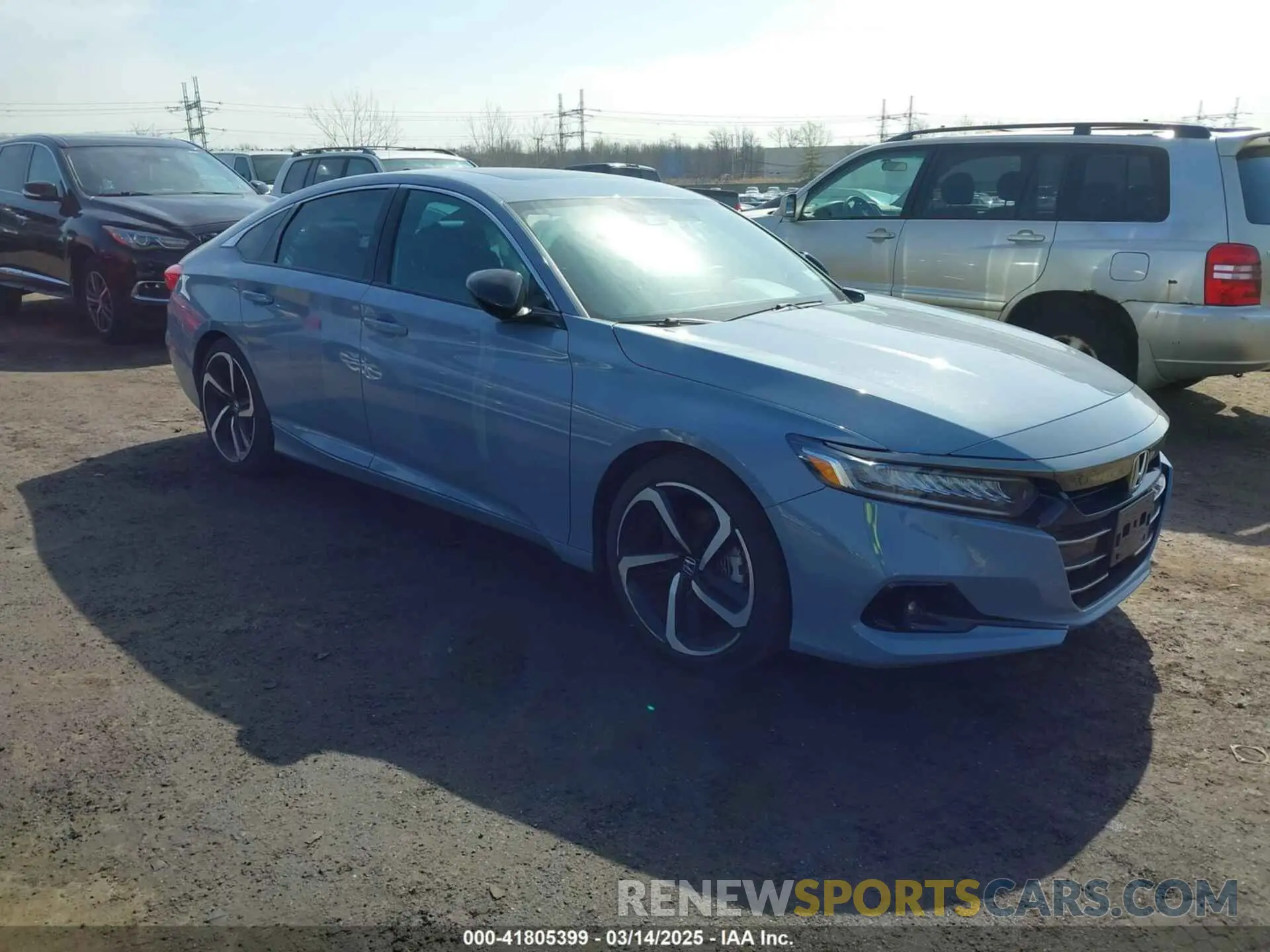 1 Photograph of a damaged car 1HGCV2F34NA024865 HONDA ACCORD 2022