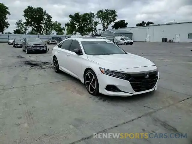 11 Photograph of a damaged car 1HGCV2F35NA001563 HONDA ACCORD 2022