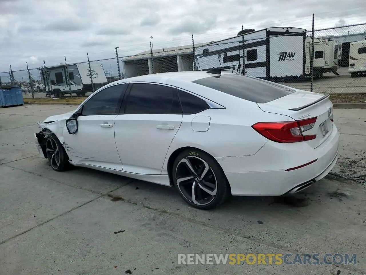 2 Photograph of a damaged car 1HGCV2F35NA001563 HONDA ACCORD 2022