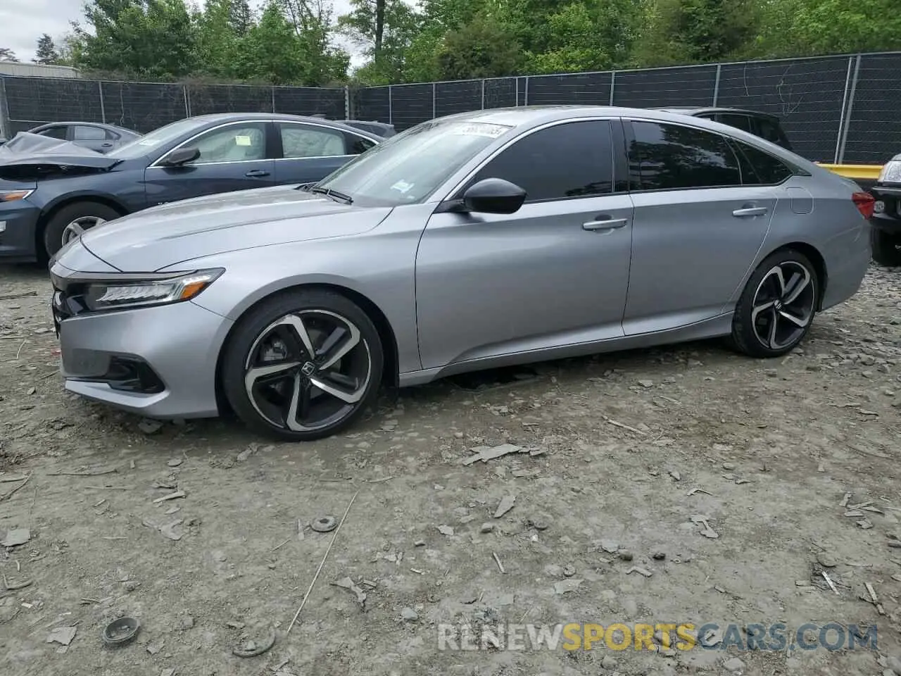 1 Photograph of a damaged car 1HGCV2F35NA013891 HONDA ACCORD 2022
