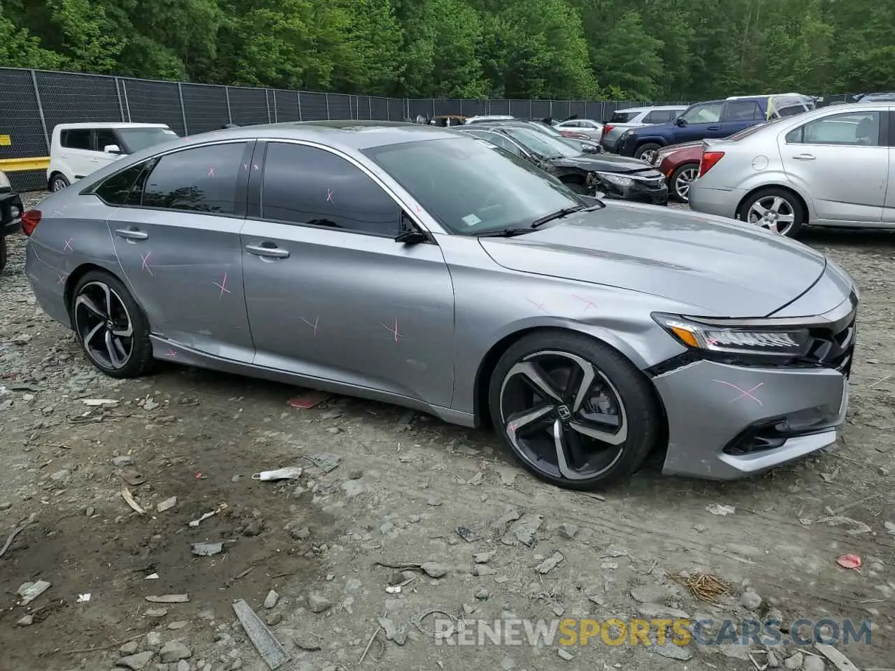 4 Photograph of a damaged car 1HGCV2F35NA013891 HONDA ACCORD 2022