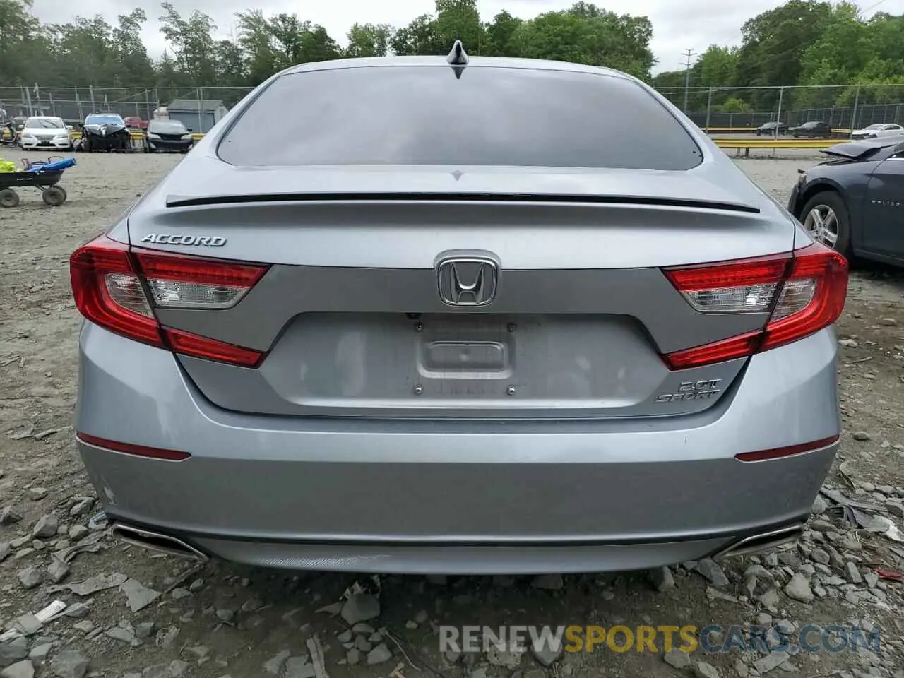 6 Photograph of a damaged car 1HGCV2F35NA013891 HONDA ACCORD 2022