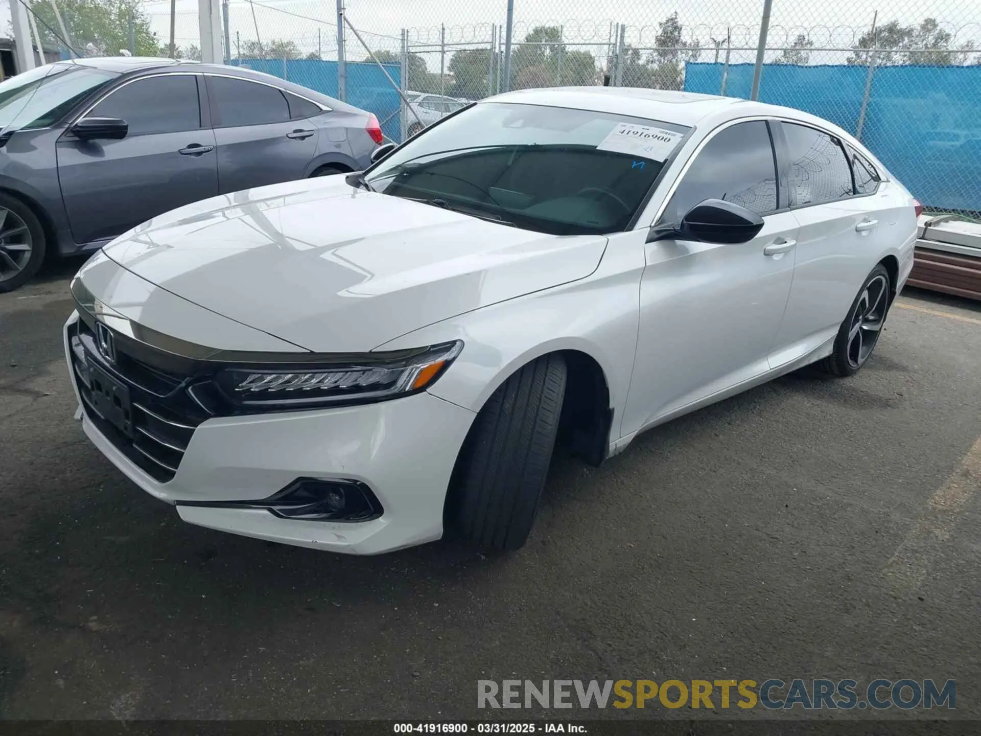 2 Photograph of a damaged car 1HGCV2F35NA017214 HONDA ACCORD 2022