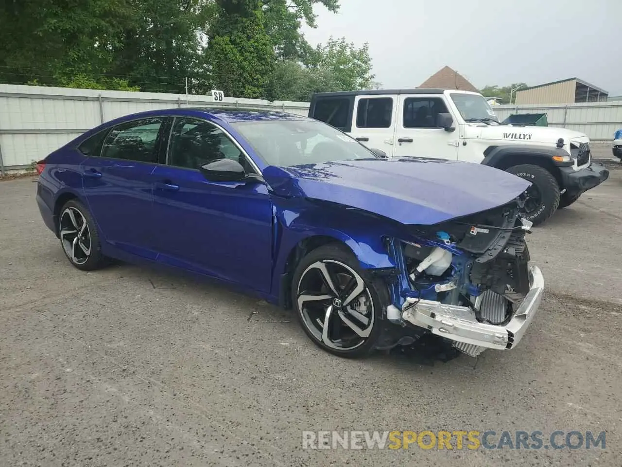 4 Photograph of a damaged car 1HGCV2F35NA017553 HONDA ACCORD 2022