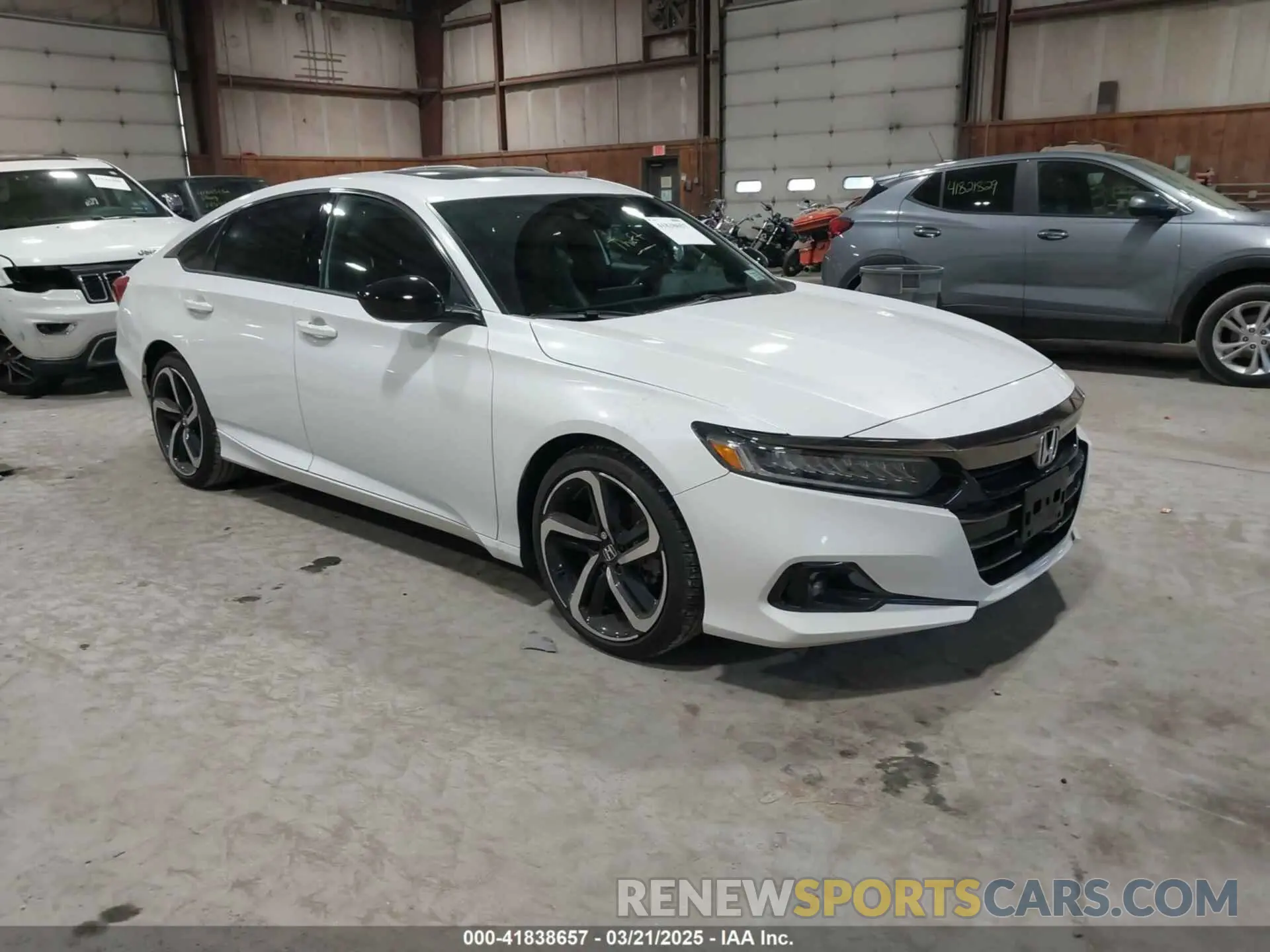 1 Photograph of a damaged car 1HGCV2F35NA020131 HONDA ACCORD 2022