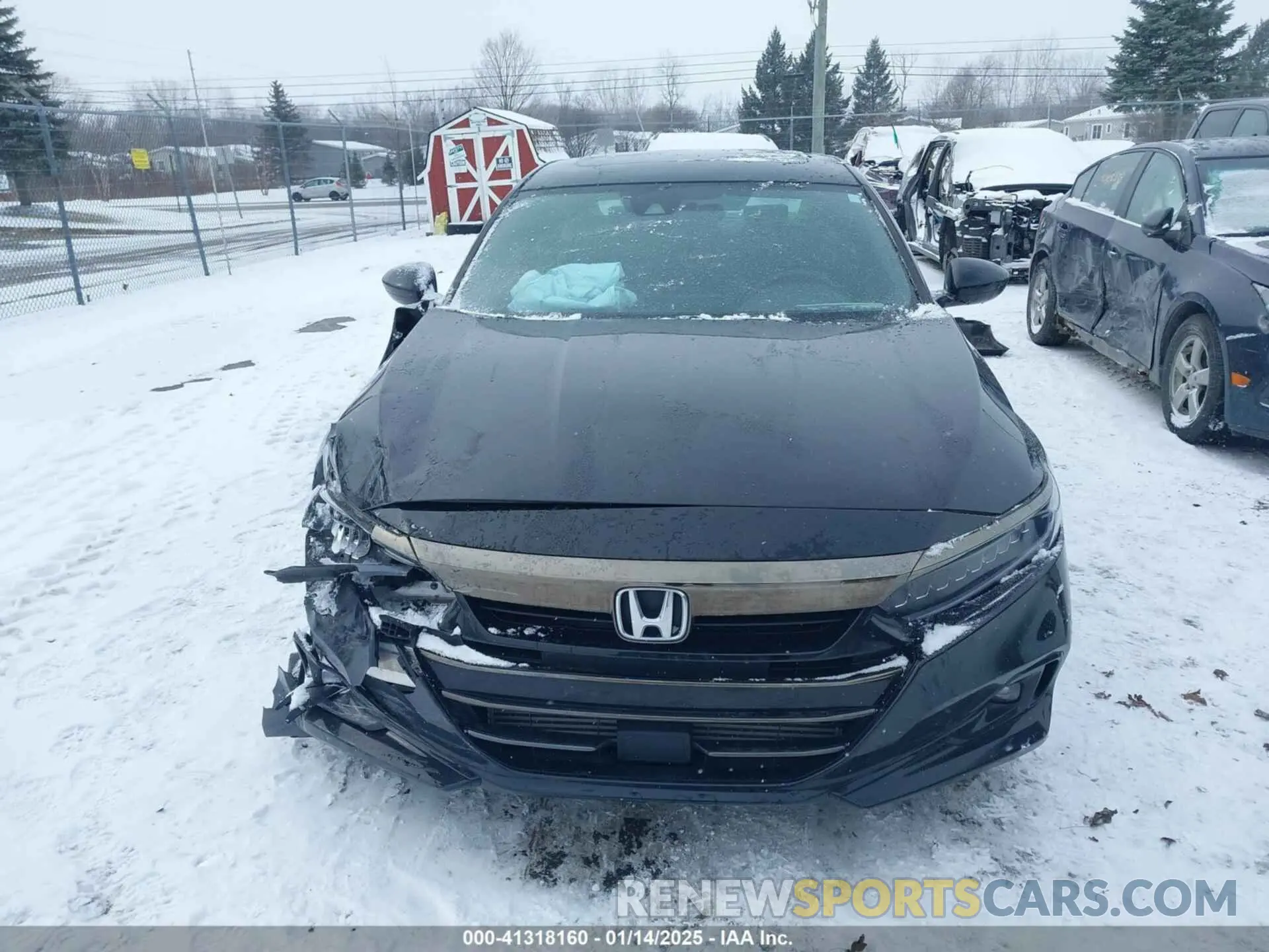 12 Photograph of a damaged car 1HGCV2F35NA022428 HONDA ACCORD 2022