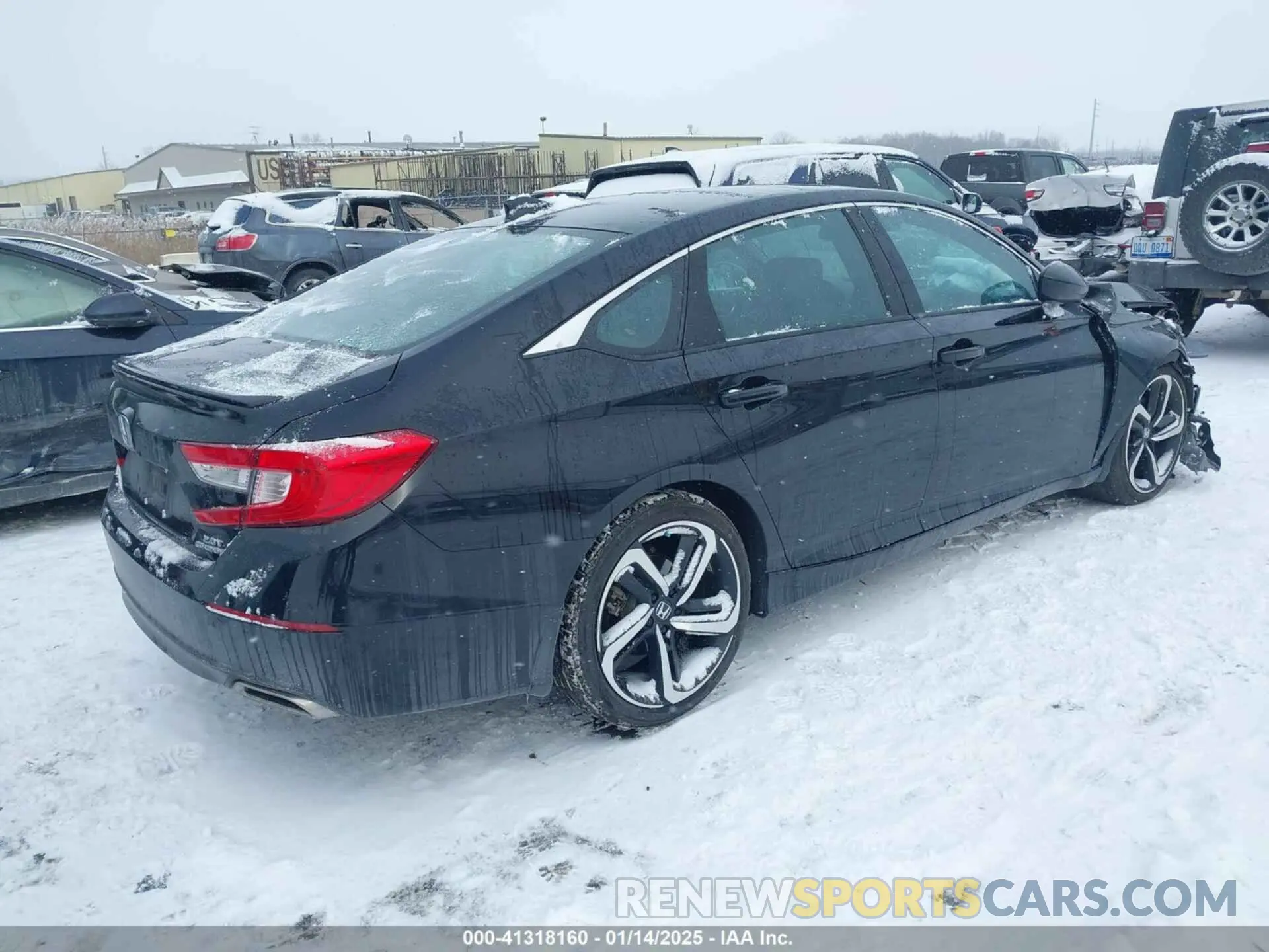 4 Photograph of a damaged car 1HGCV2F35NA022428 HONDA ACCORD 2022